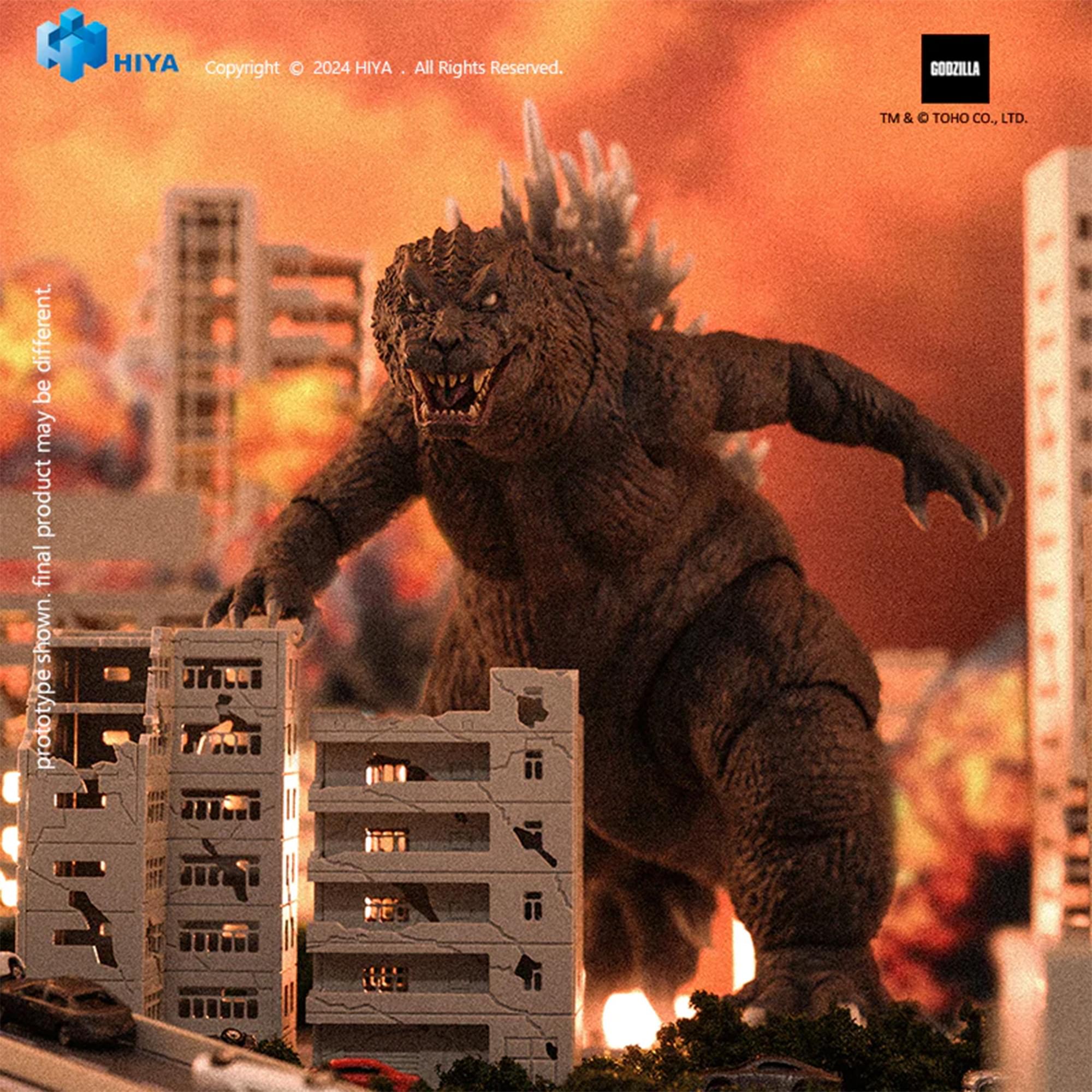 Godzilla: Monsters All-Out Attack (2001) Godzilla 7-Inch Action Figure