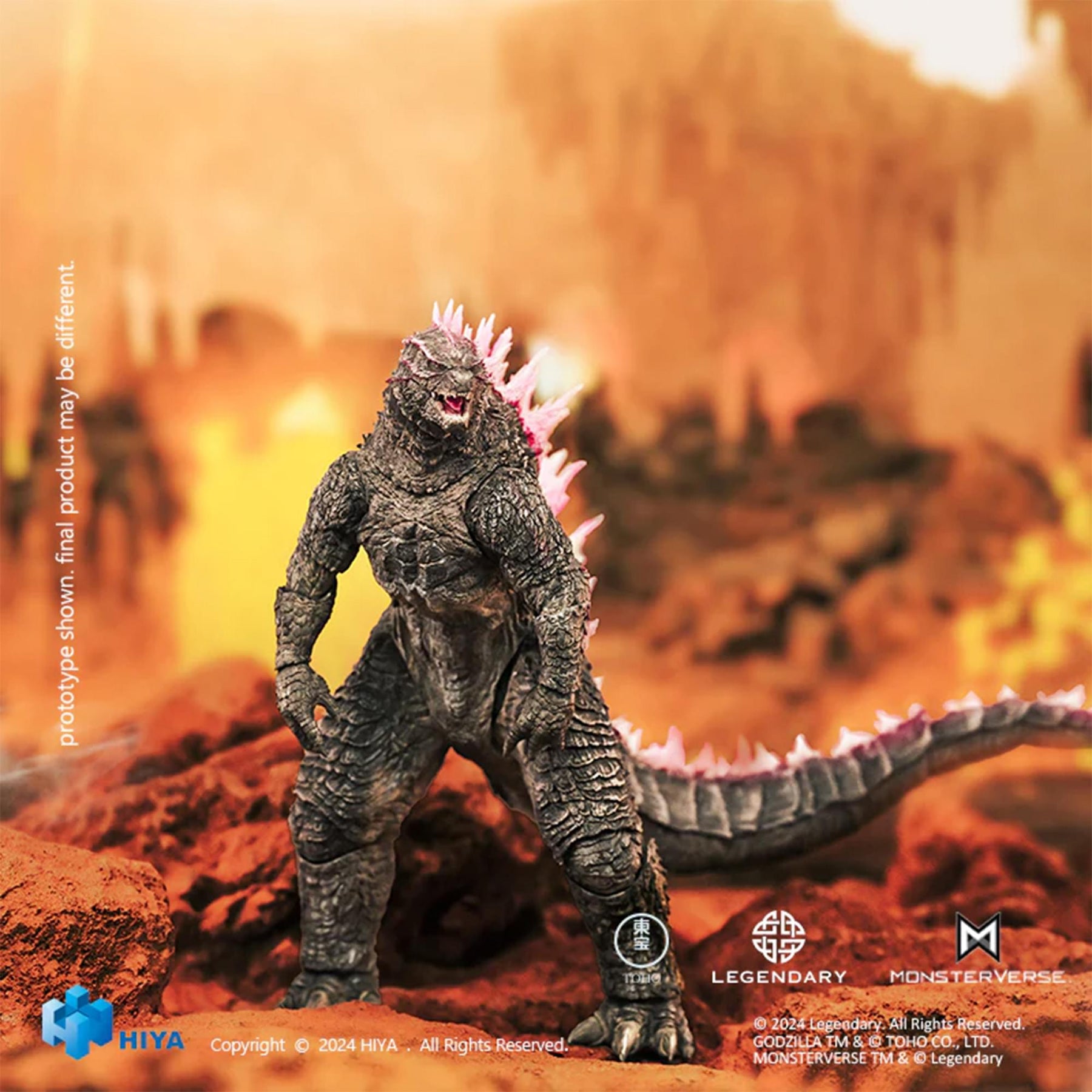 Godzilla x Kong: New Empire 7-Inch Exquisite Series Figure | Godzilla Evolved