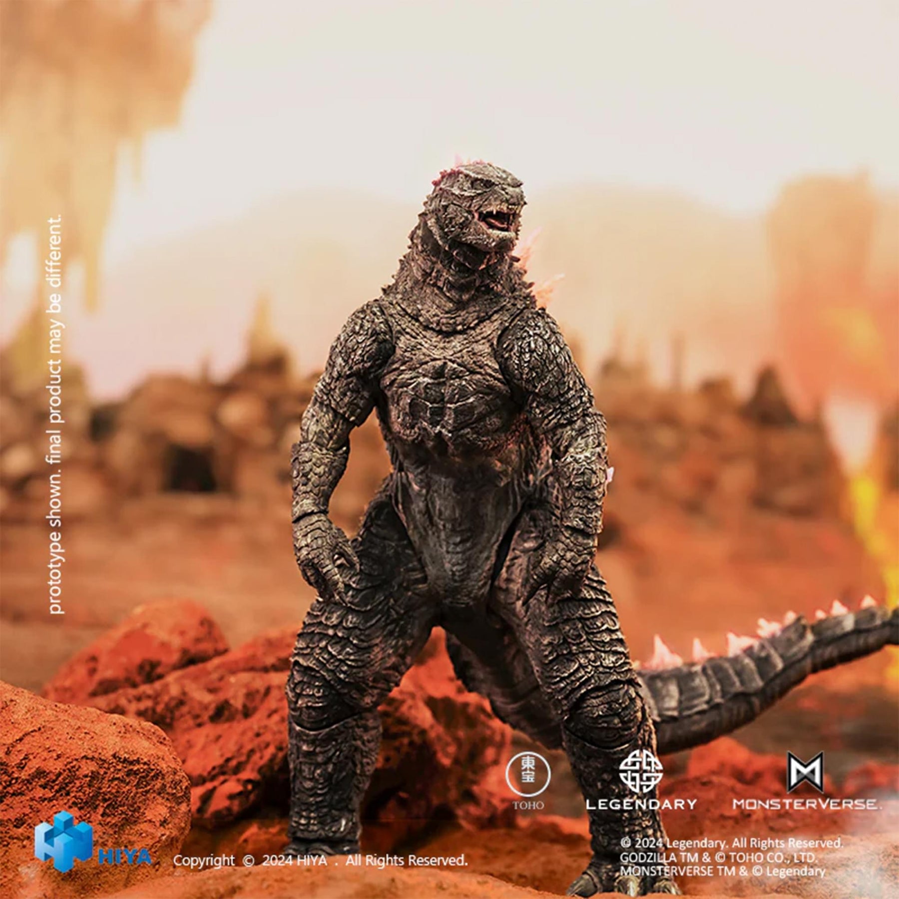 Godzilla x Kong: New Empire 7-Inch Exquisite Series Figure | Godzilla Evolved