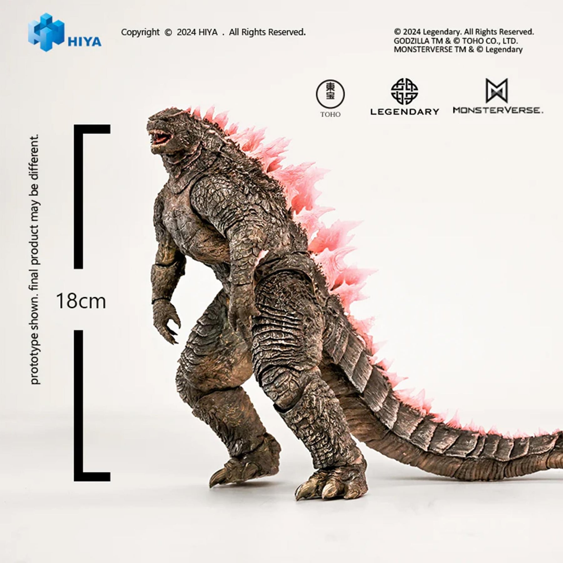 Godzilla x Kong: New Empire 7-Inch Exquisite Series Figure | Godzilla Evolved