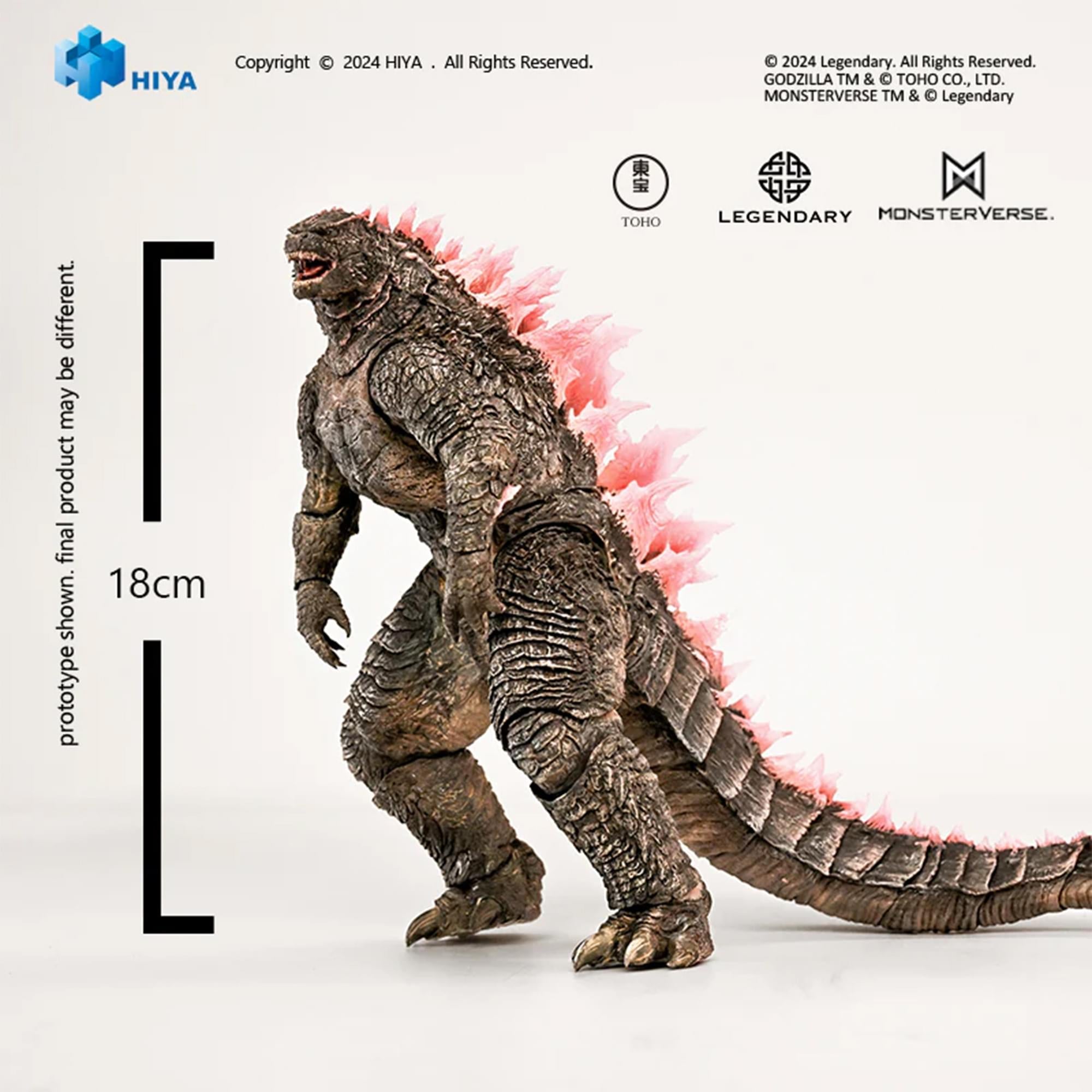 Godzilla x Kong: New Empire 7-Inch Exquisite Series Figure | Godzilla Evolved