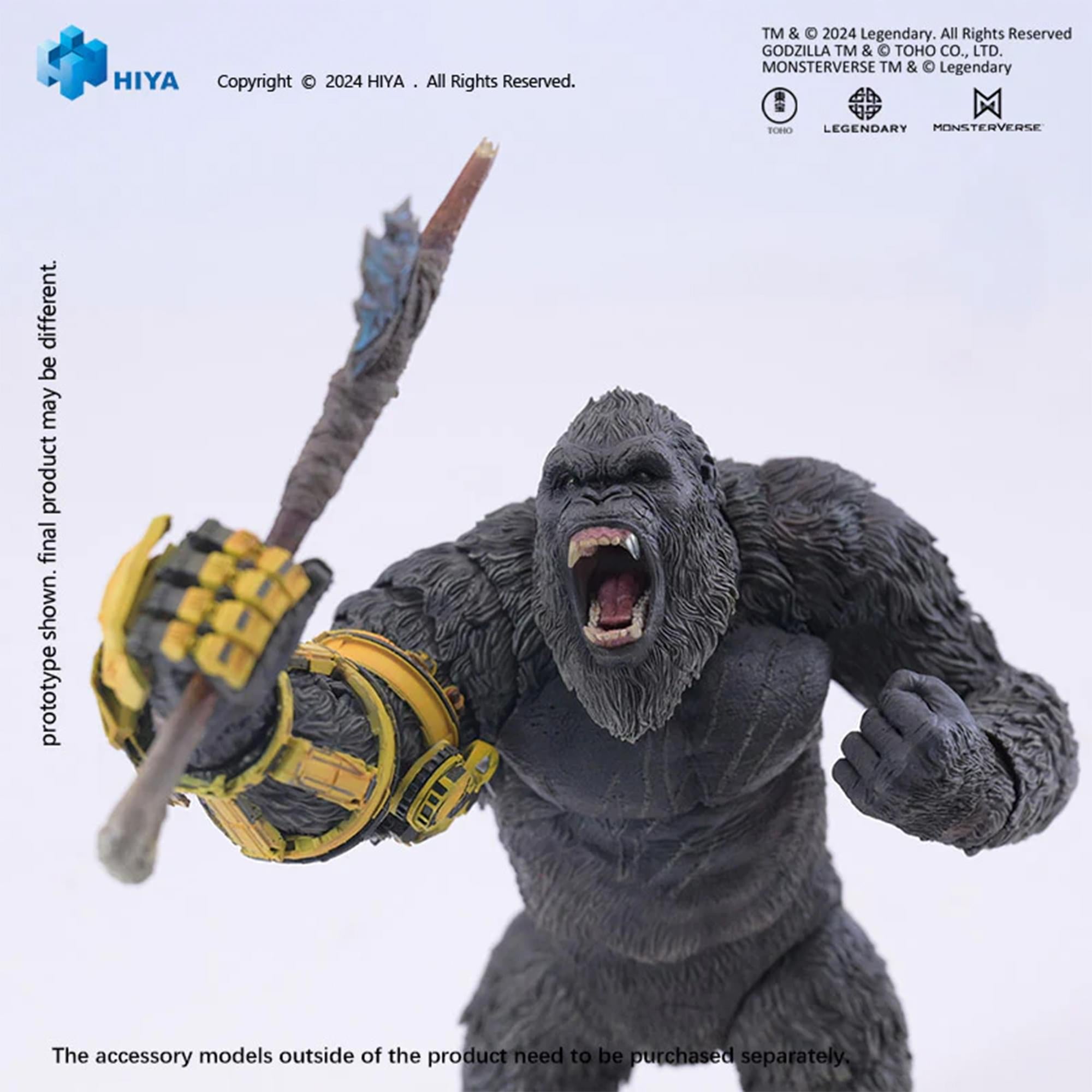 Godzilla x Kong: New Empire 6-Inch Exquisite Series Figure | Kong (BEAST Glove)