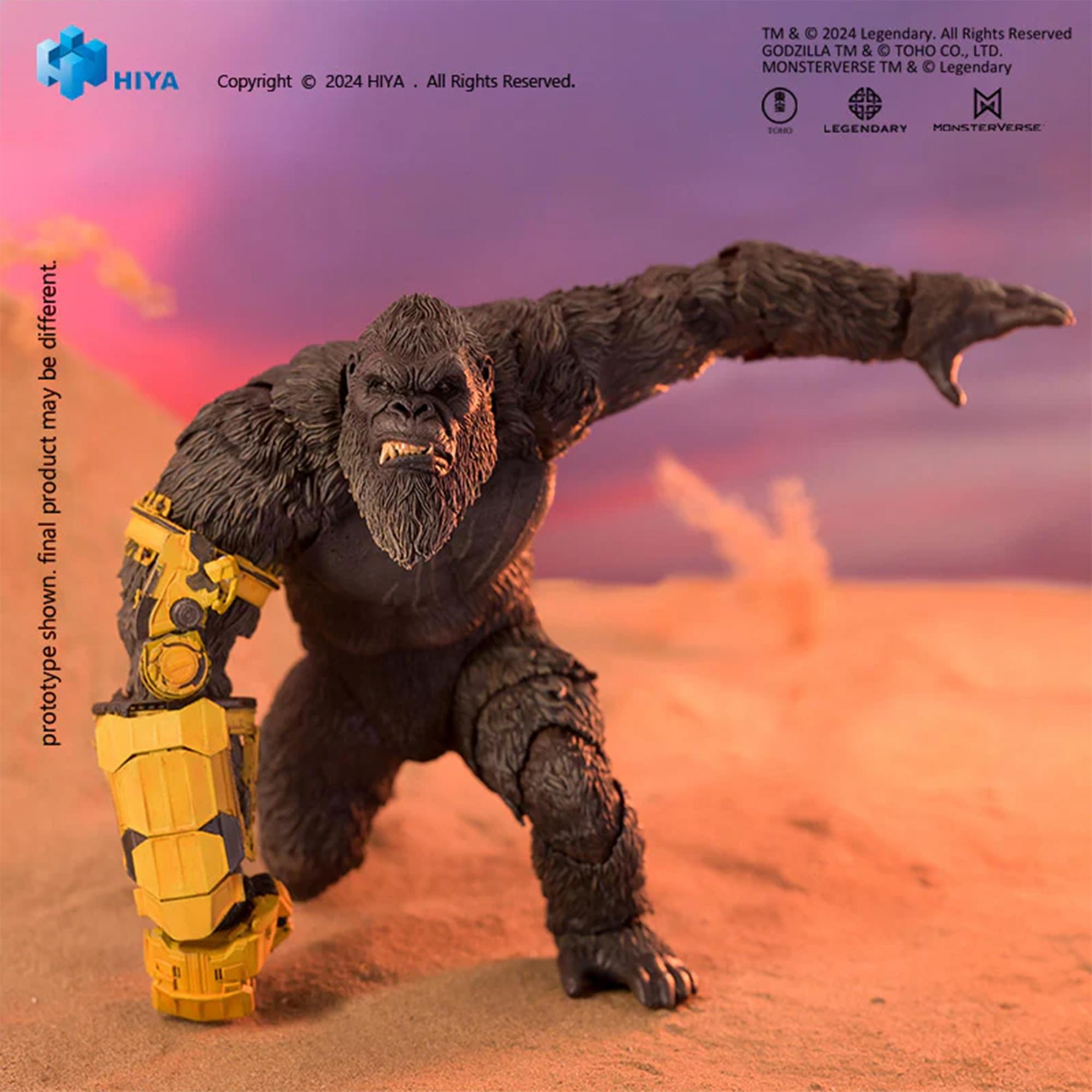 Godzilla x Kong: New Empire 6-Inch Exquisite Series Figure | Kong (BEAST Glove)