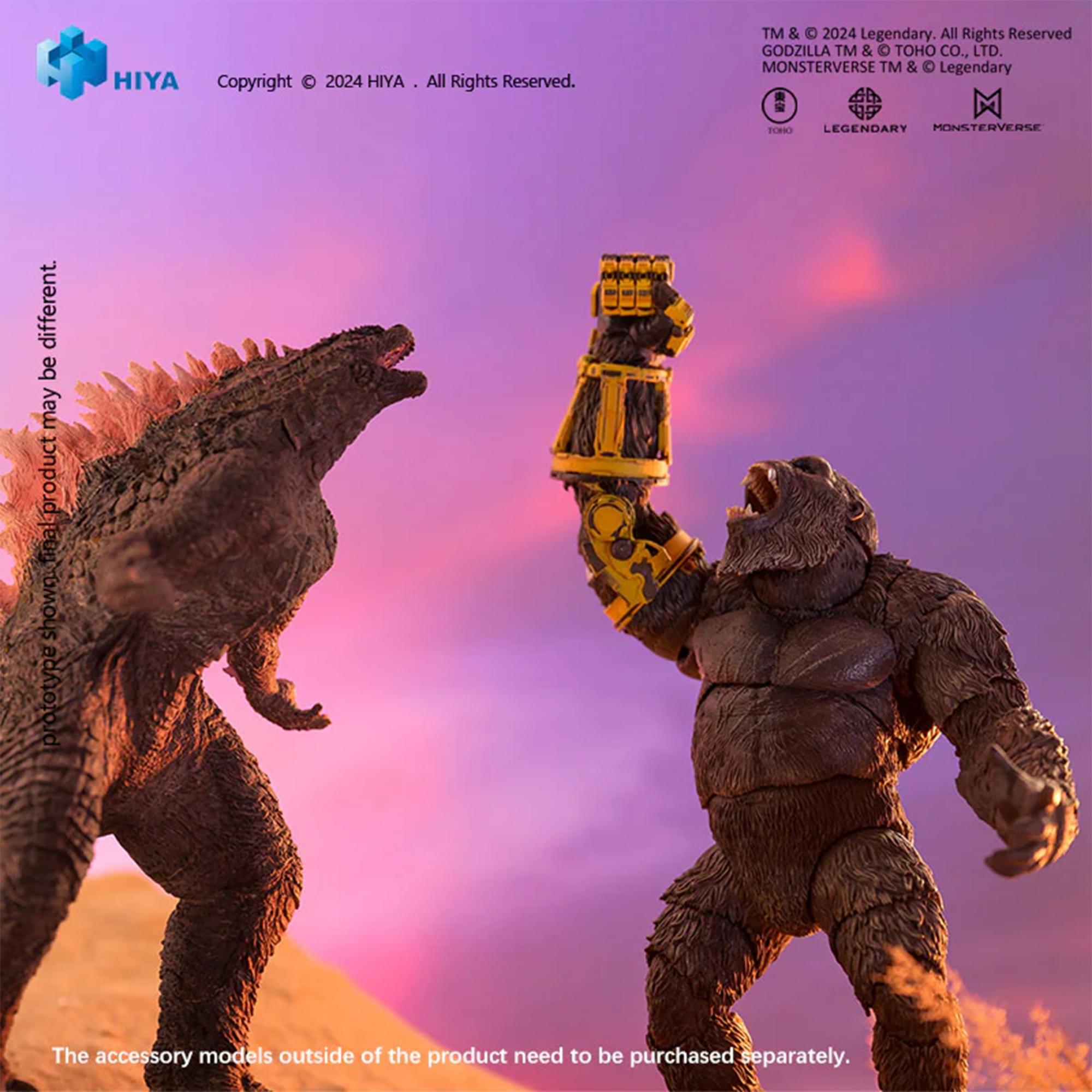 Godzilla x Kong: New Empire 6-Inch Exquisite Series Figure | Kong (BEAST Glove)