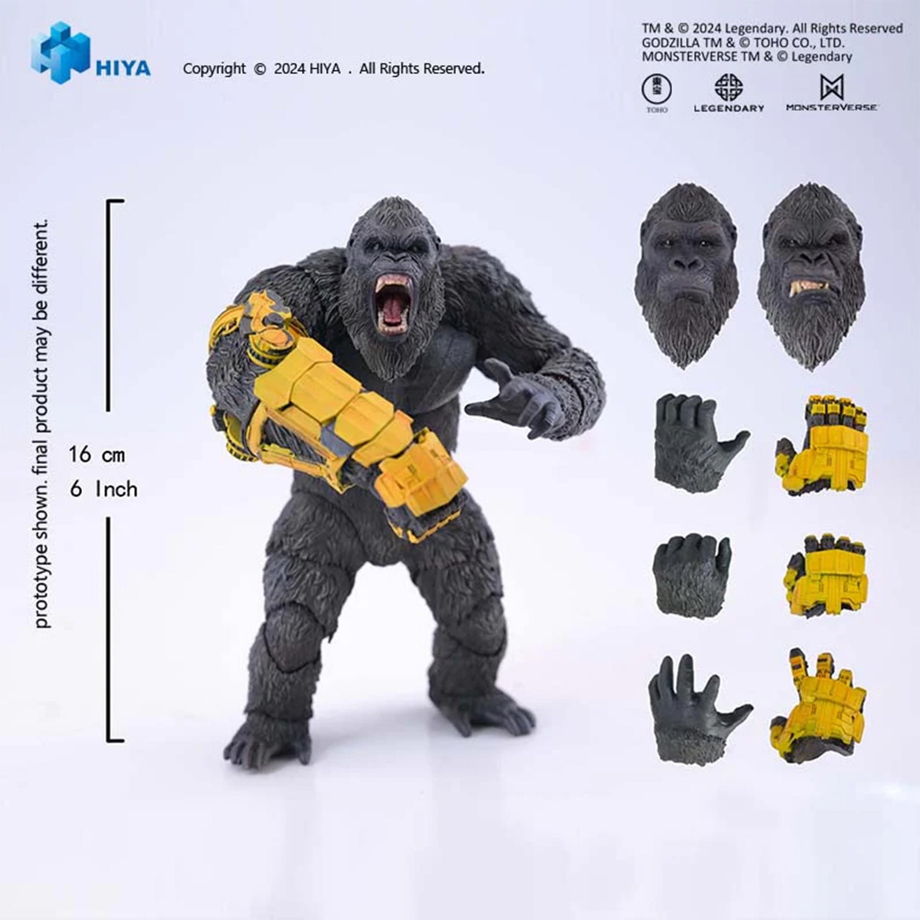 Godzilla x Kong: New Empire 6-Inch Exquisite Series Figure | Kong (BEAST Glove)