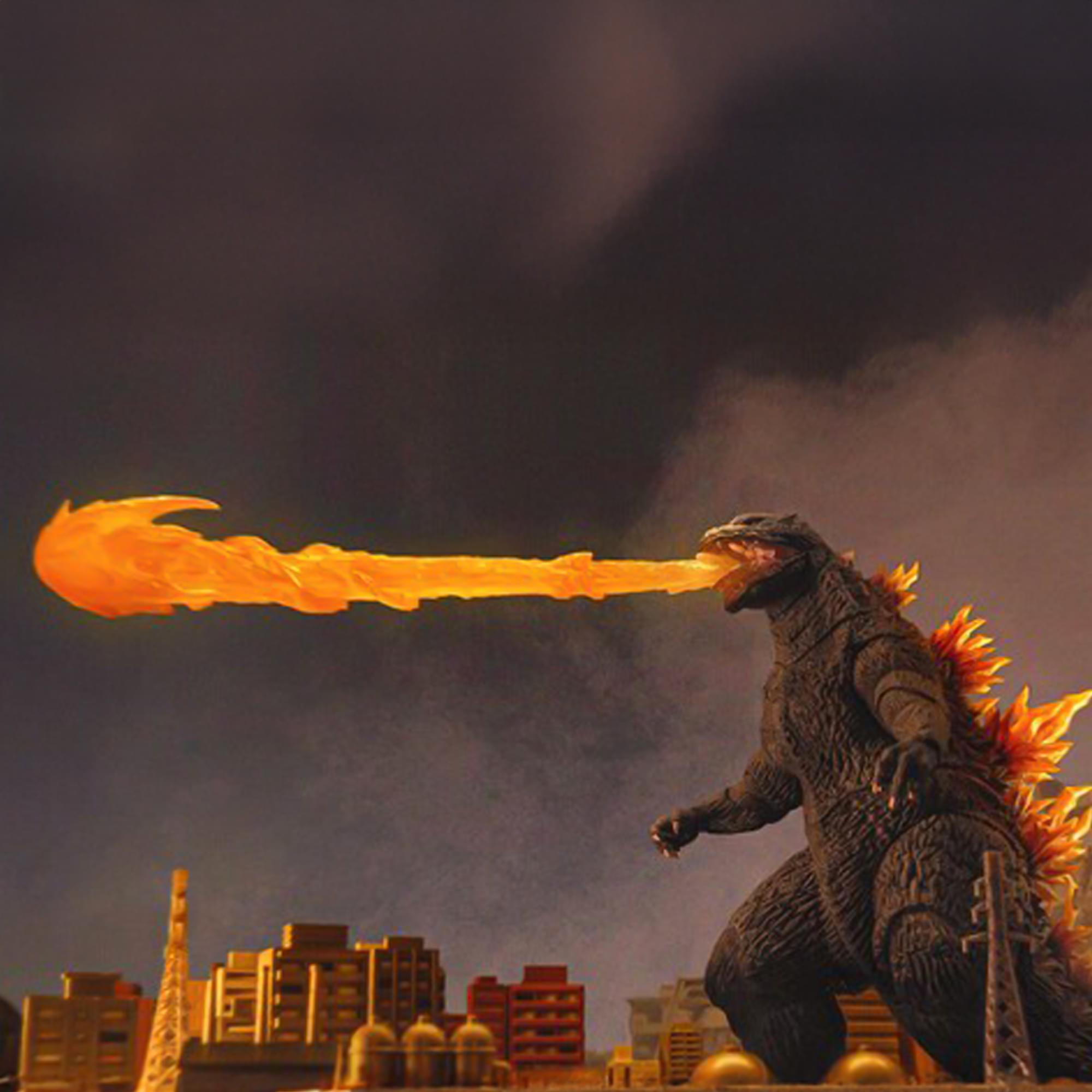 Godzilla Millennium (1999) 7-Inch Action Figure | Heat Ray Version