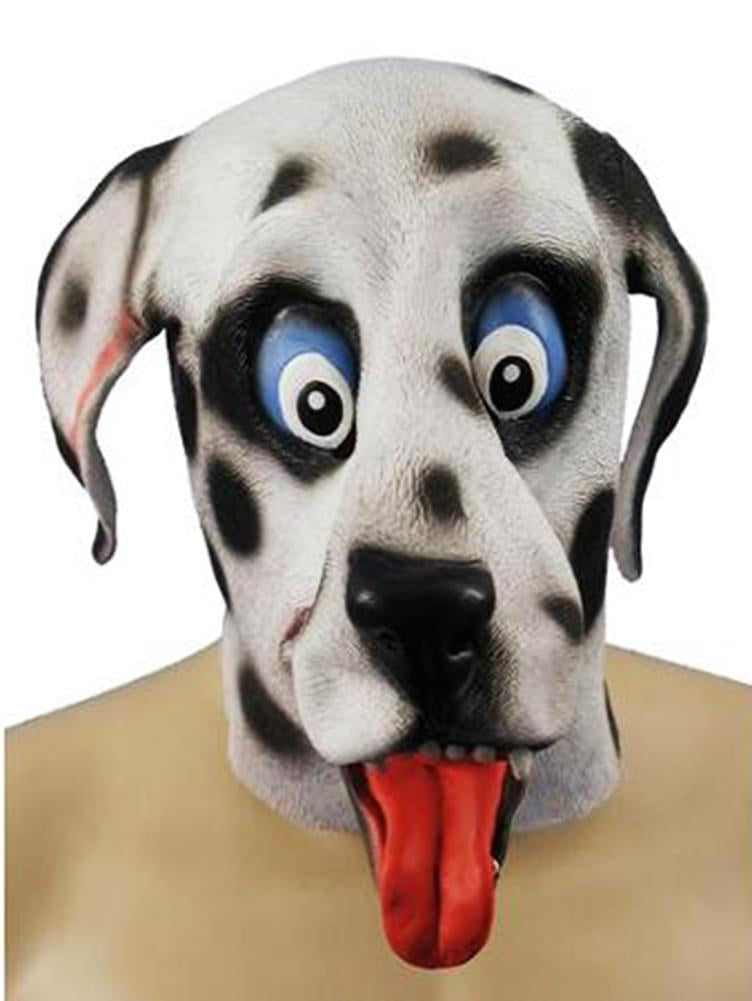 Dalmatian Dog Adult Costume Mask