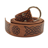 Leatherlike Battle Belt Adult Costume Accessory | Adjustable