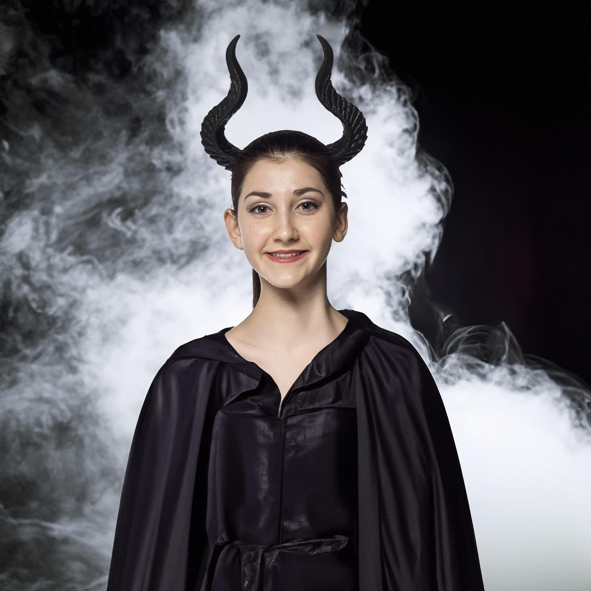 Supersoft Malevolent Child Costume Horns
