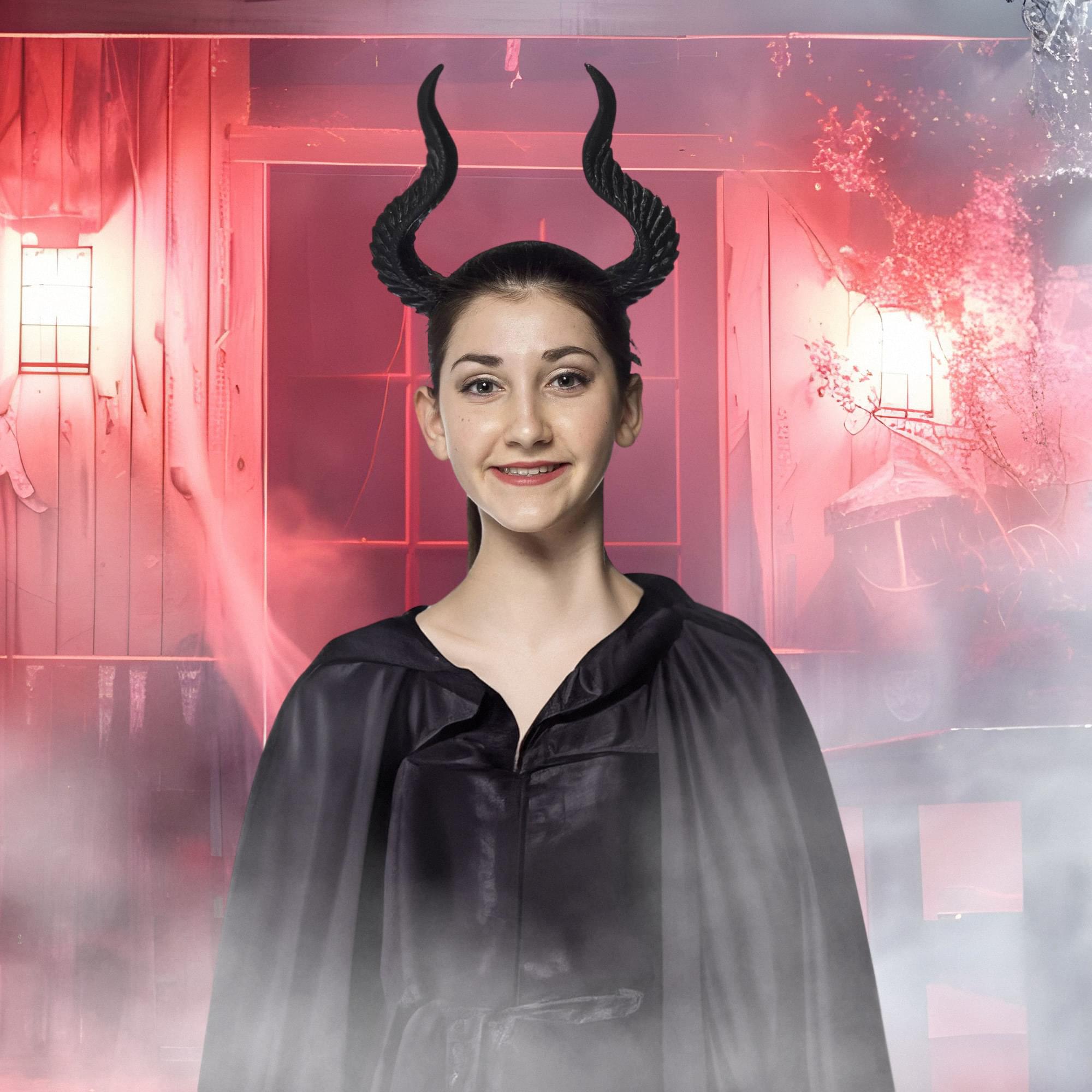 Supersoft Malevolent Child Costume Horns