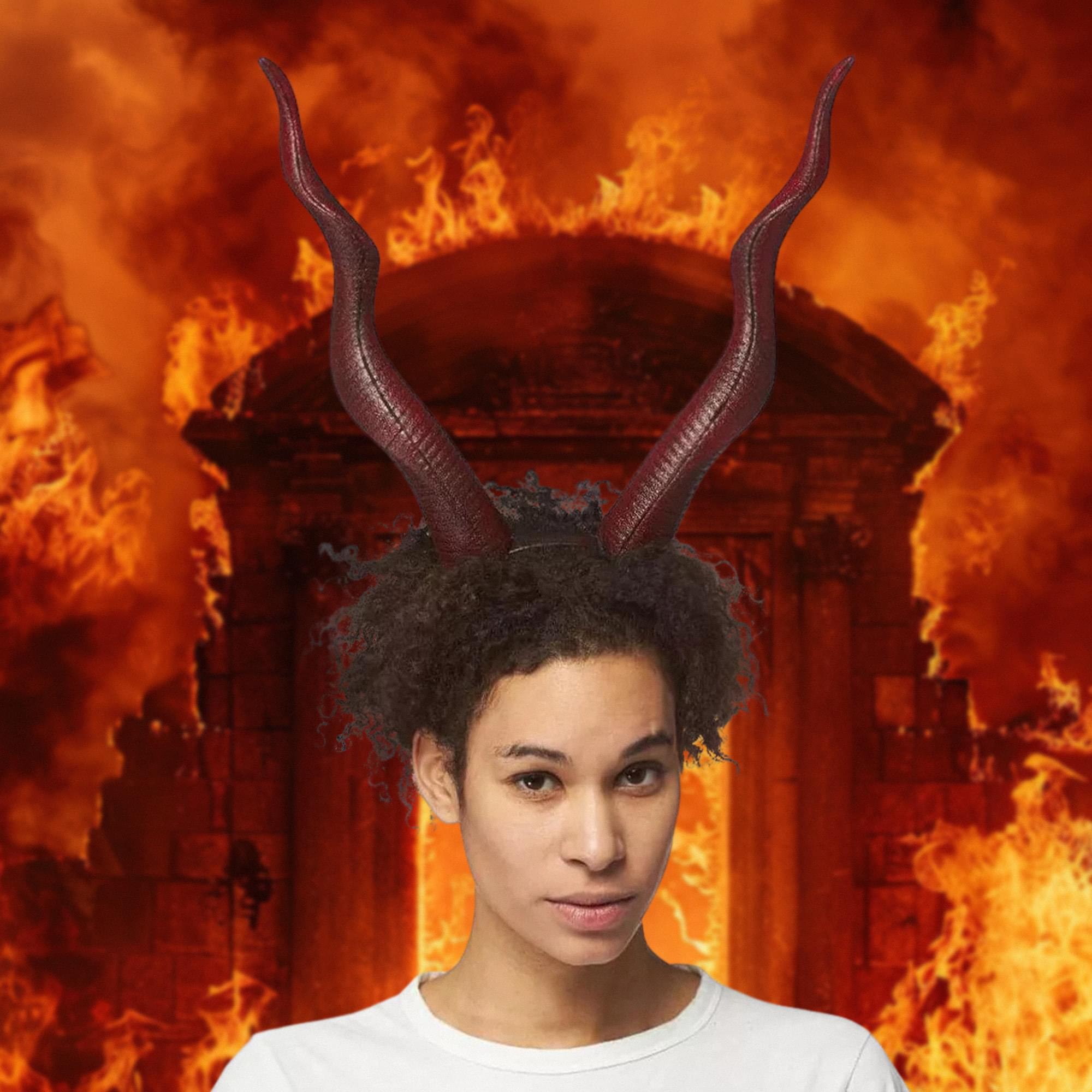 Superlite Devil Horns Costume Accessory