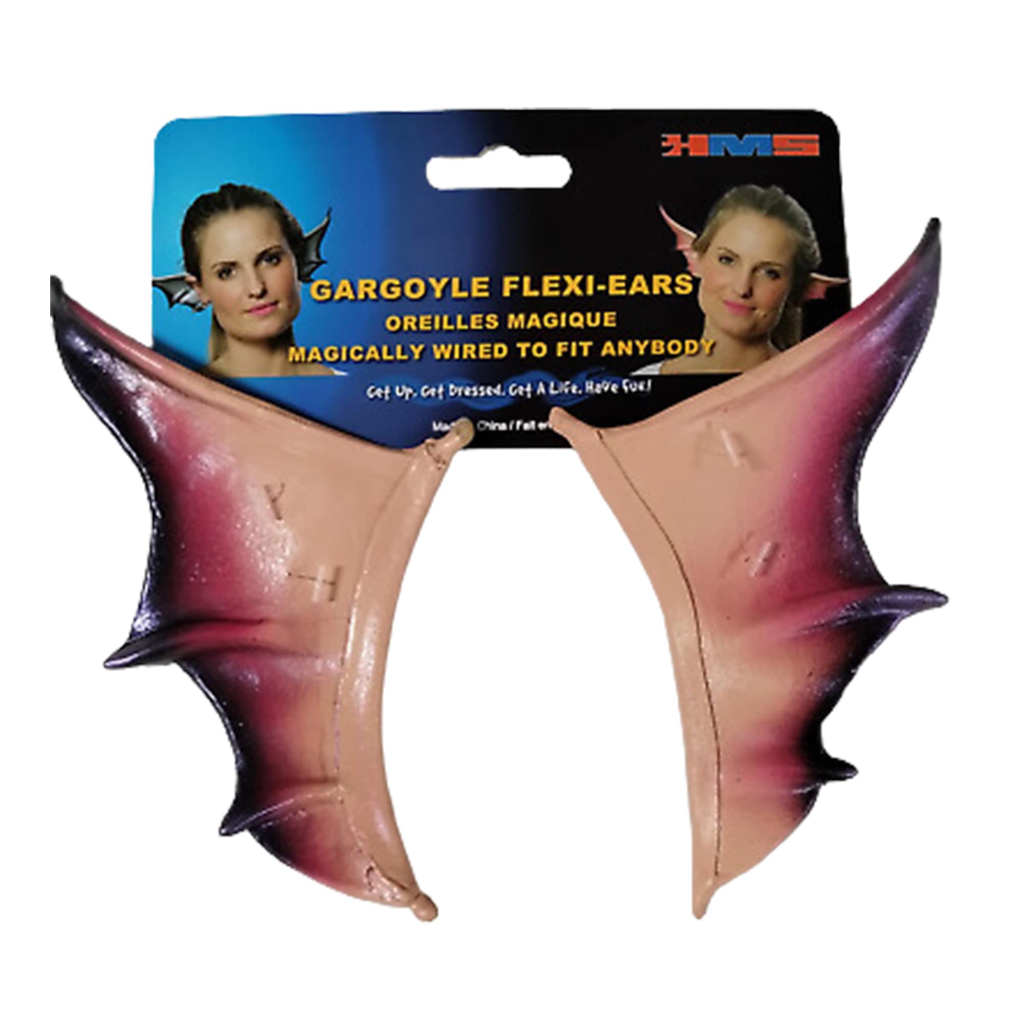 Cosplay Flexi Ears Costume Accessory Winged Dragon Gargoyle Flesh