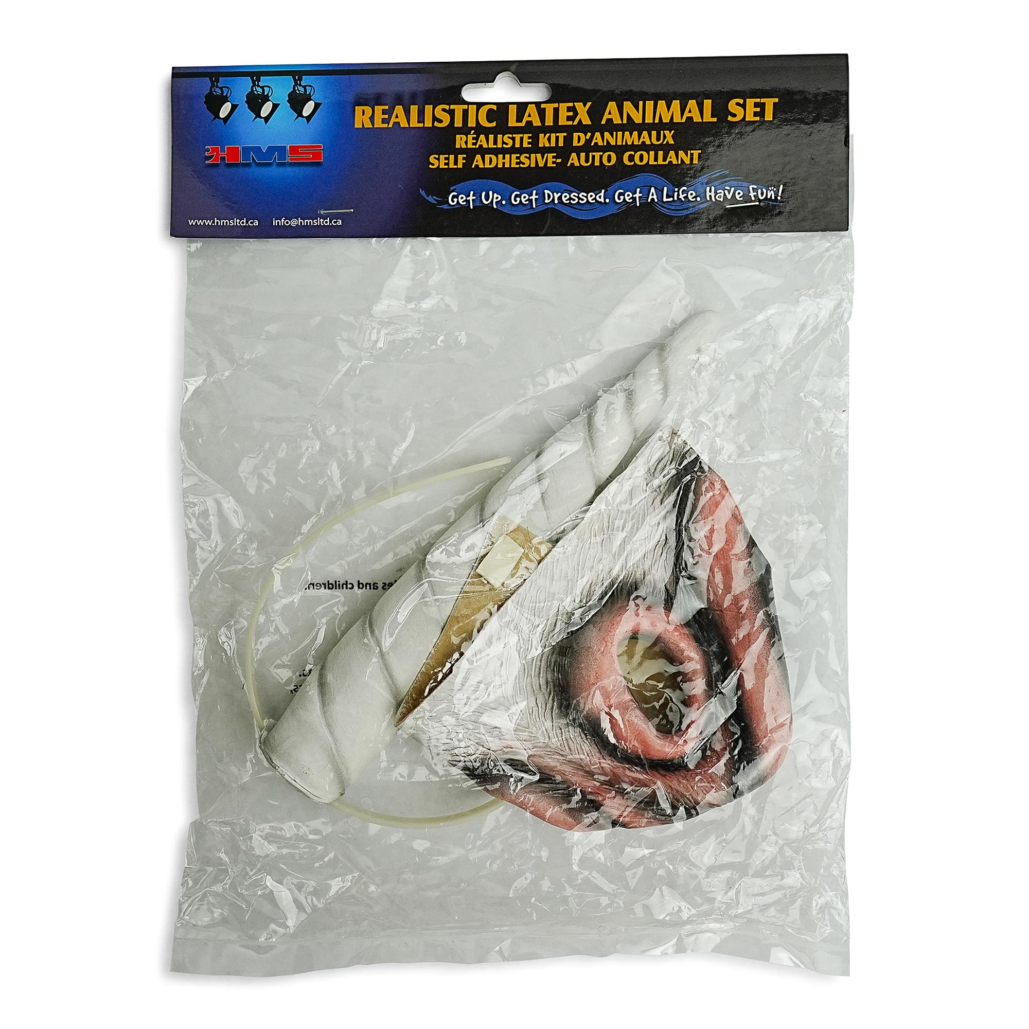 Unicorn Adult Costume Horn Headband & Nose Set