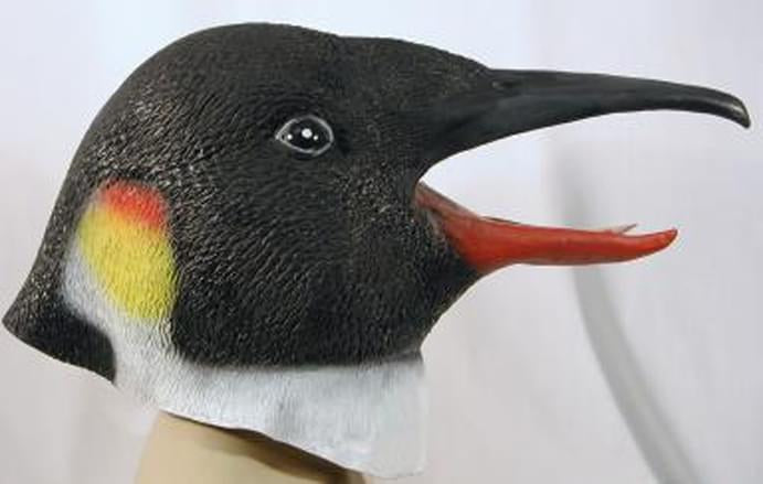 Penguin Costume Mask Adult