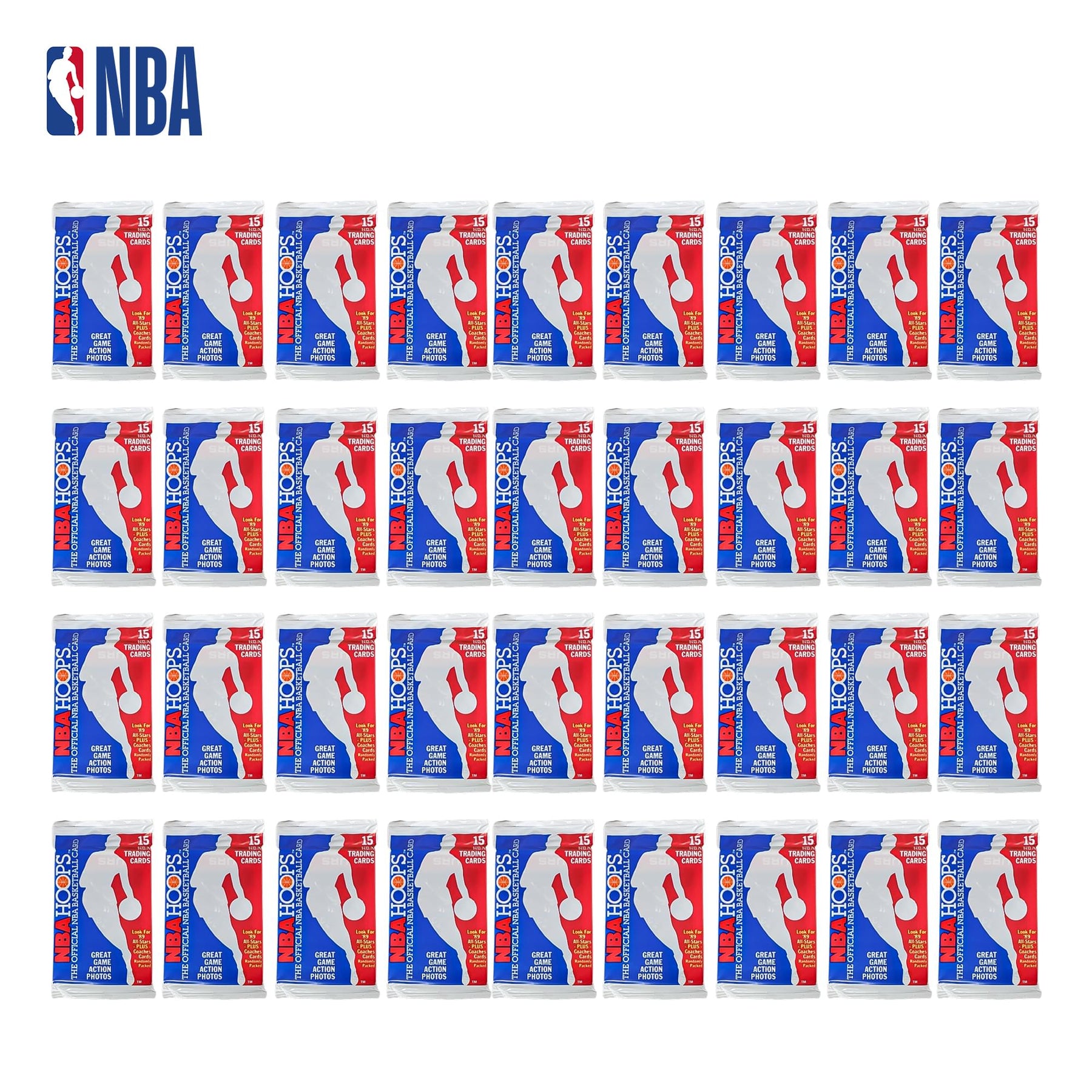 NBA 1989 Hoops Basketball Series 1 Sealed Box | 36 Packs
