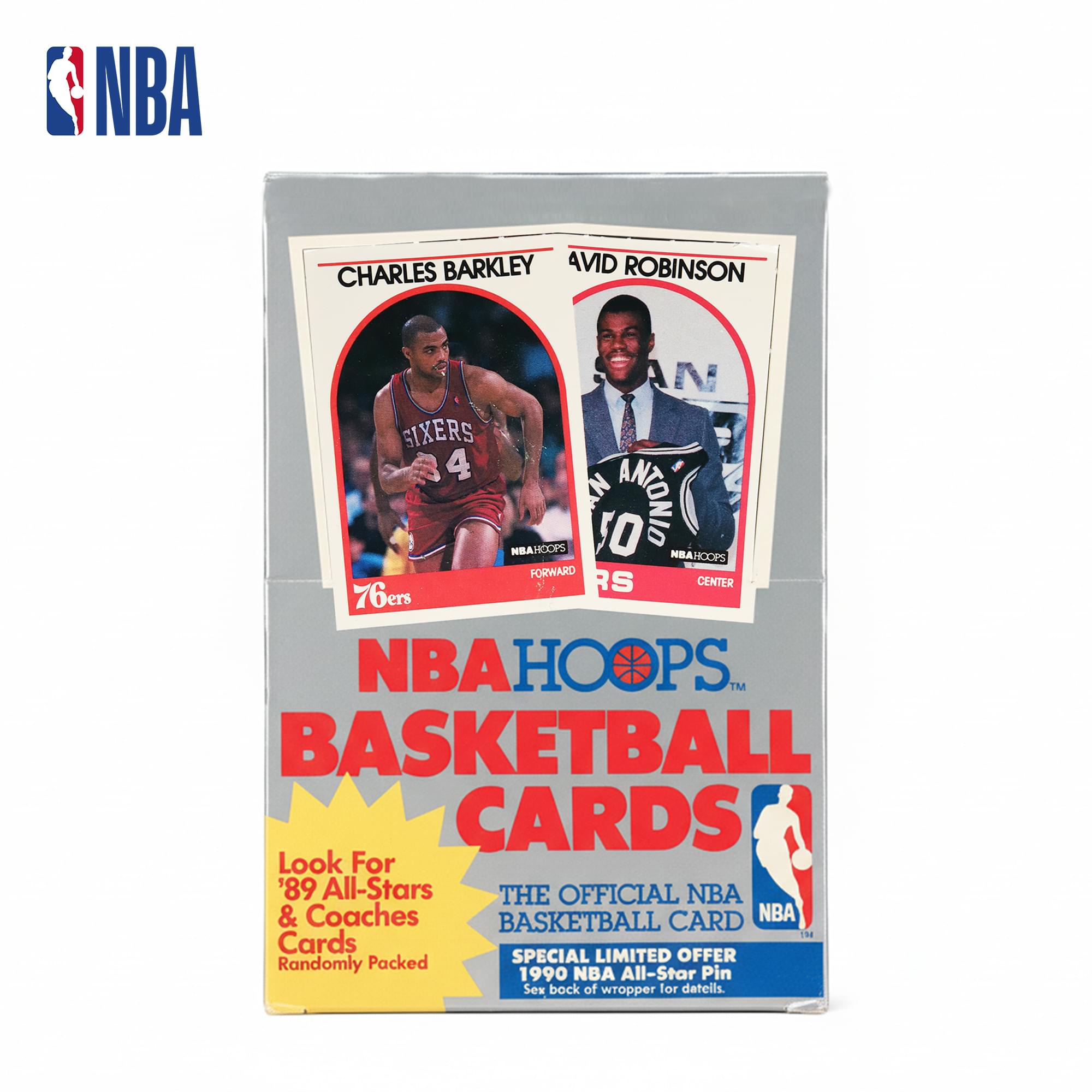 NBA 1989 Hoops Basketball Series 1 Sealed Box | 36 Packs