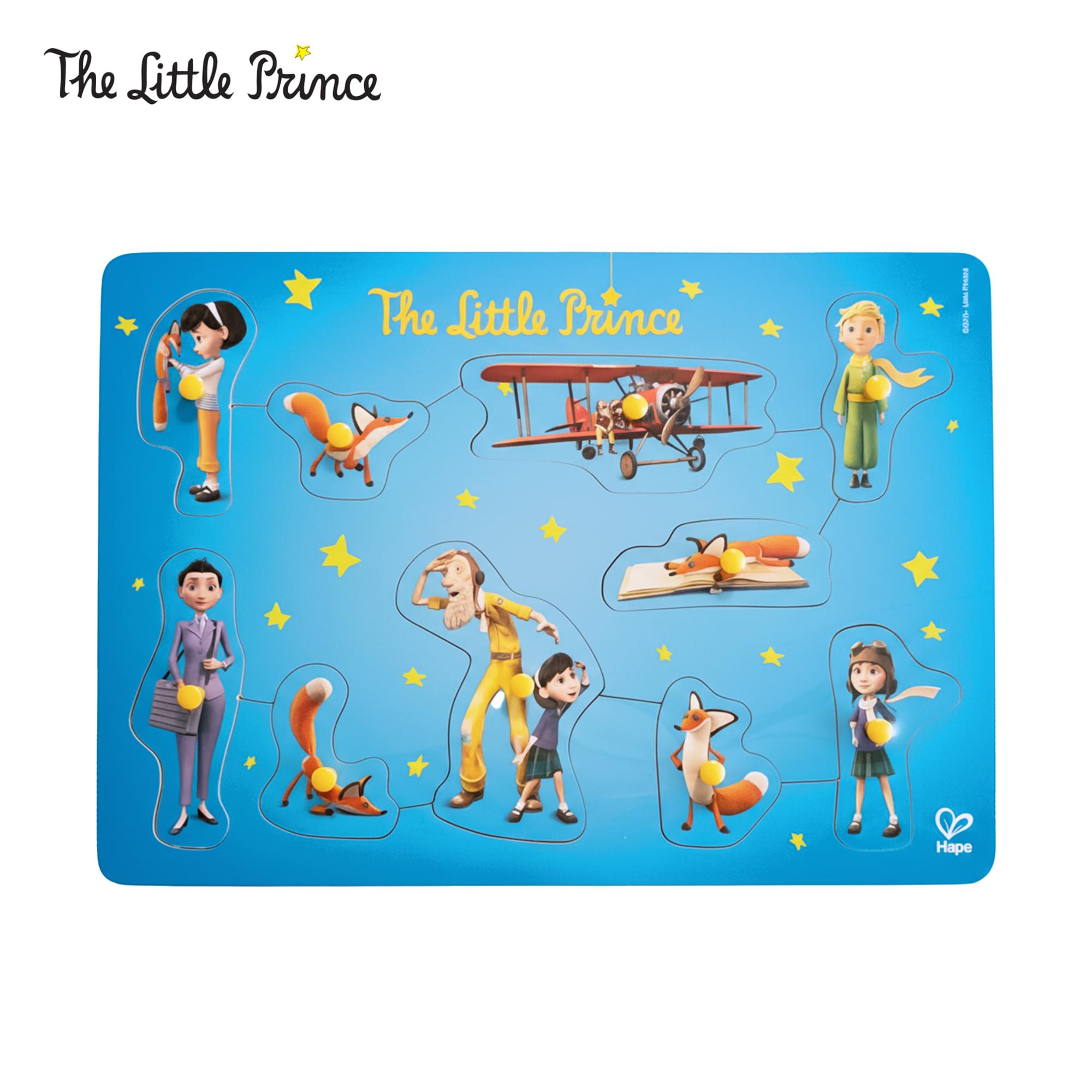 The Little Prince Wood 10-Piece Puzzle