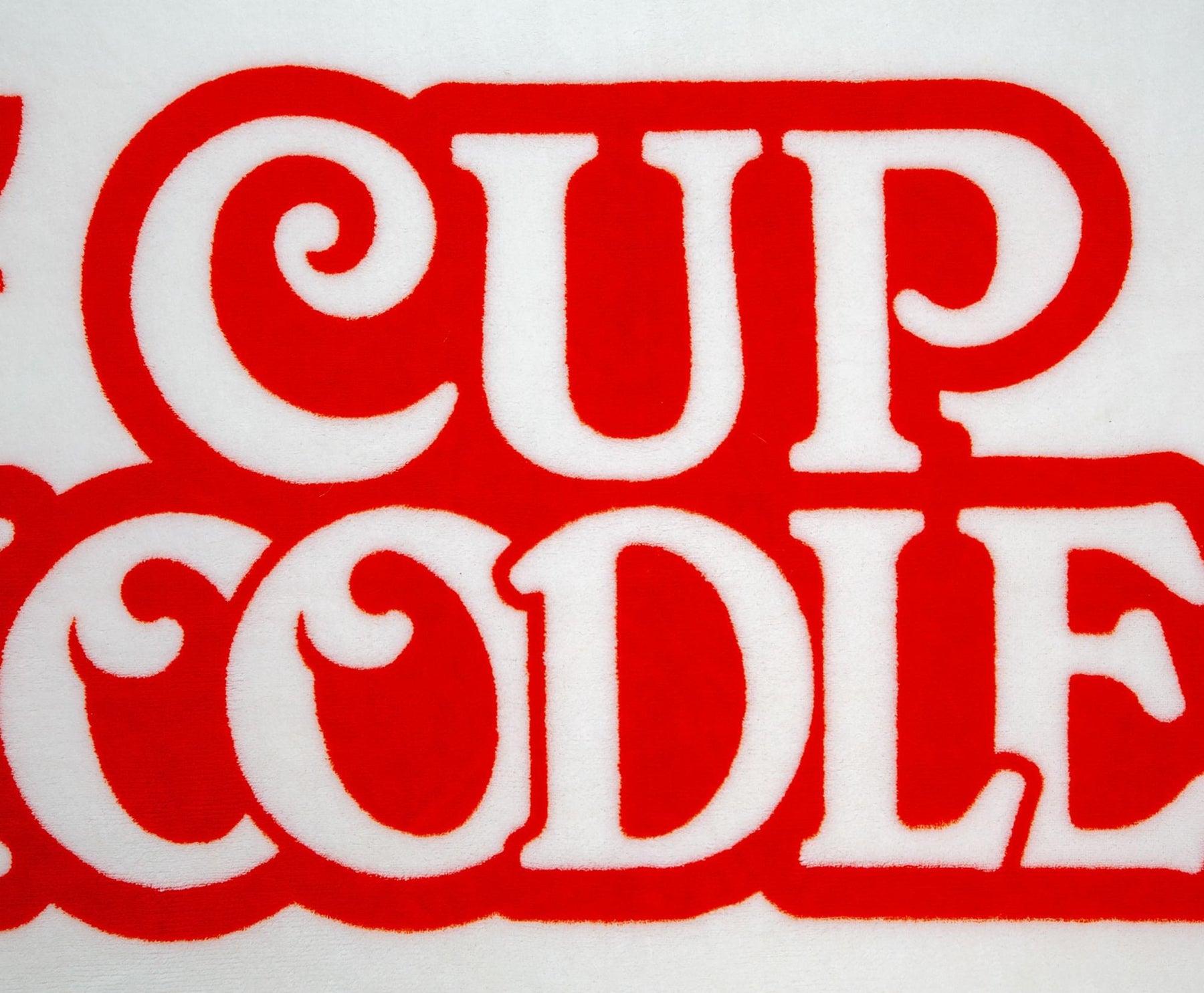 Nissin Cup Noodles Logo Microplush Throw Blanket | 45 x 60 Inches