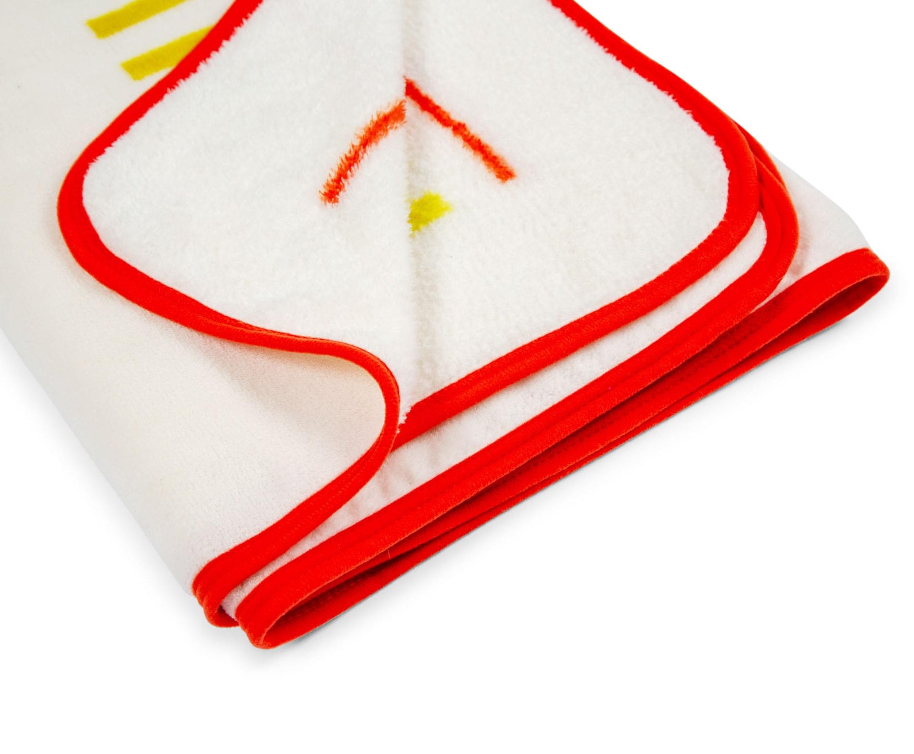 Nissin Cup Noodles Logo Microplush Throw Blanket | 45 x 60 Inches