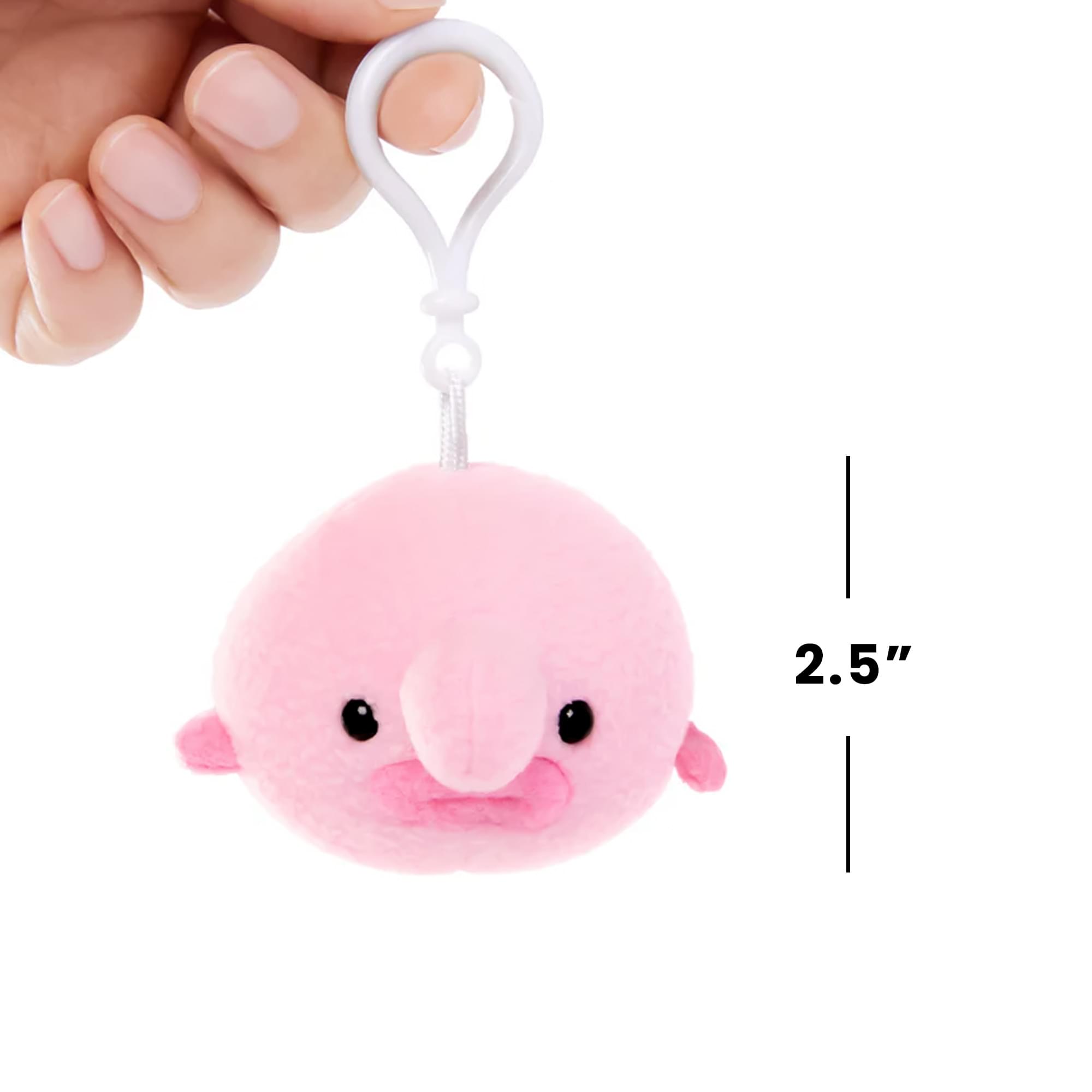Oddballz Blobfish 2.5 Inch Plush Animal Keyring