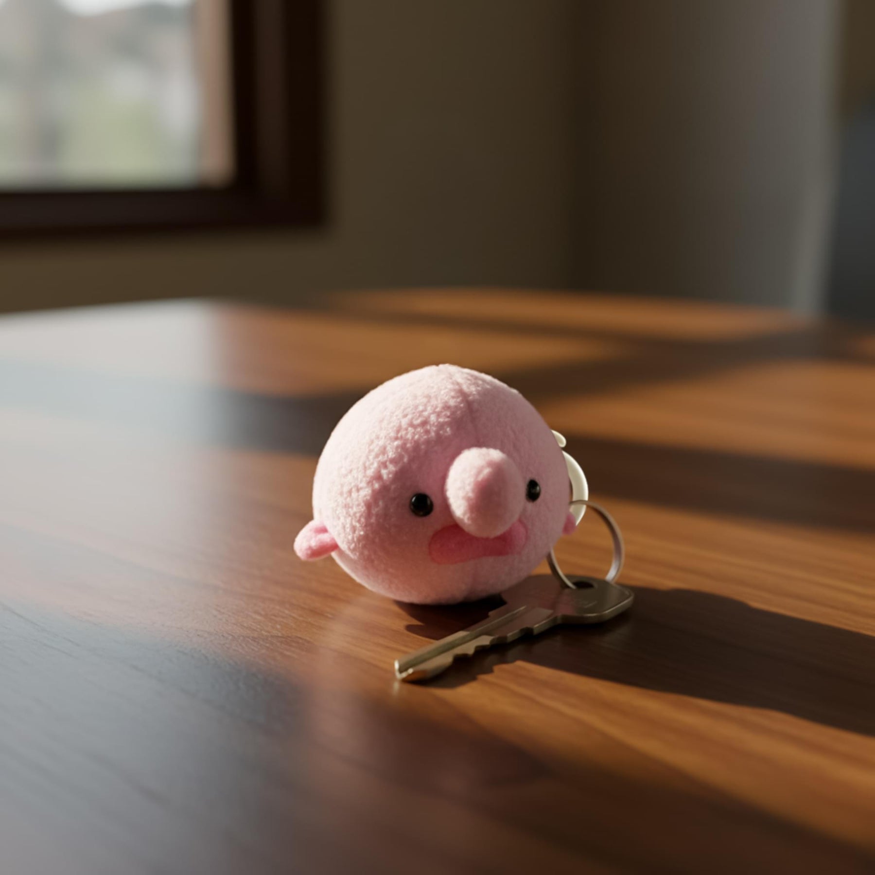 Oddballz Blobfish 2.5 Inch Plush Animal Keyring