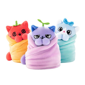 Purritos 7 Inch Plush Cat in Blanket | Salsa