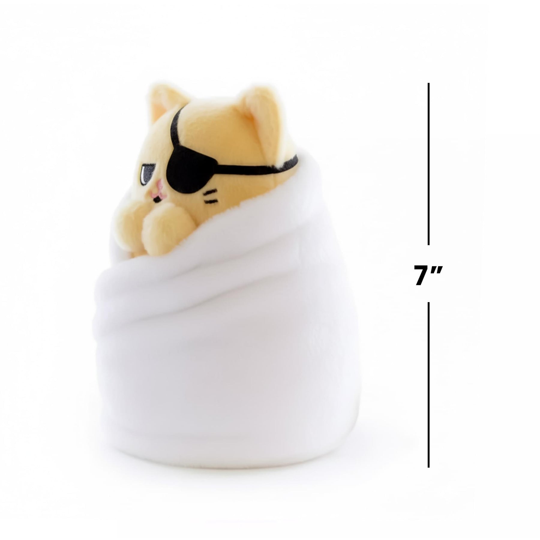 Purritos 7 Inch Cat In Blanket Plush Series 2 - Tamago