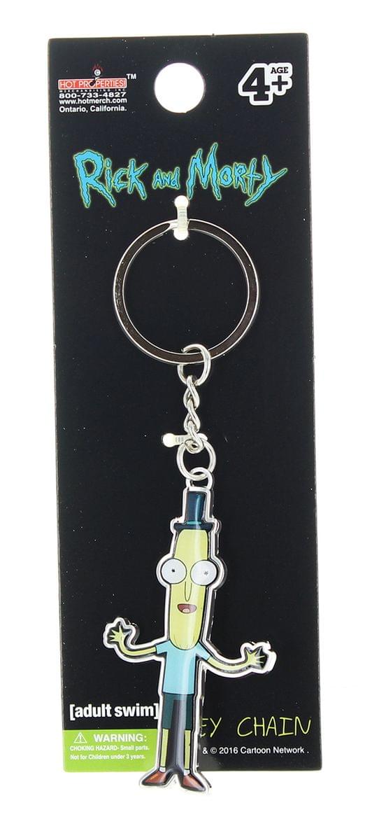 Rick And Morty Metal Keychain Mr. Poopy Butthole