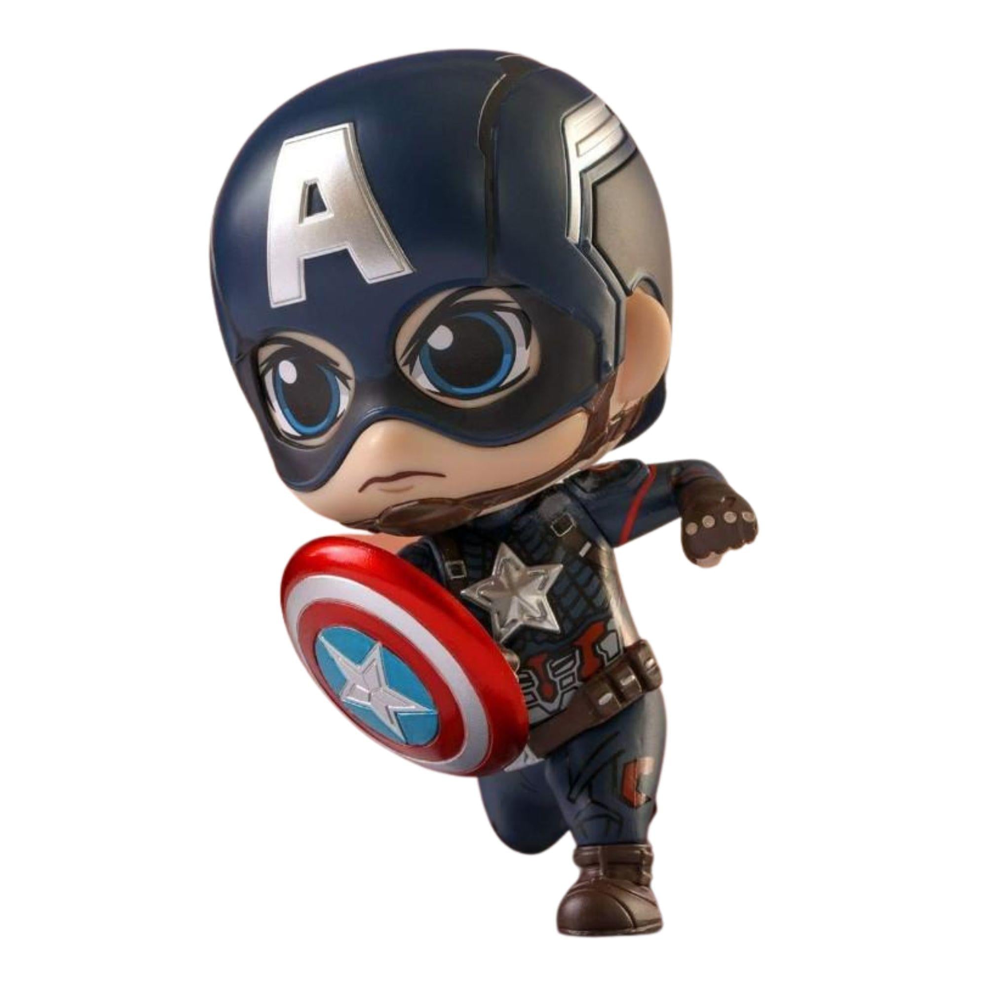 Marvel Avengers: Endgame Cosbaby (S) 3-Pack | Team Suit Iron Man | Captain America | War Machine