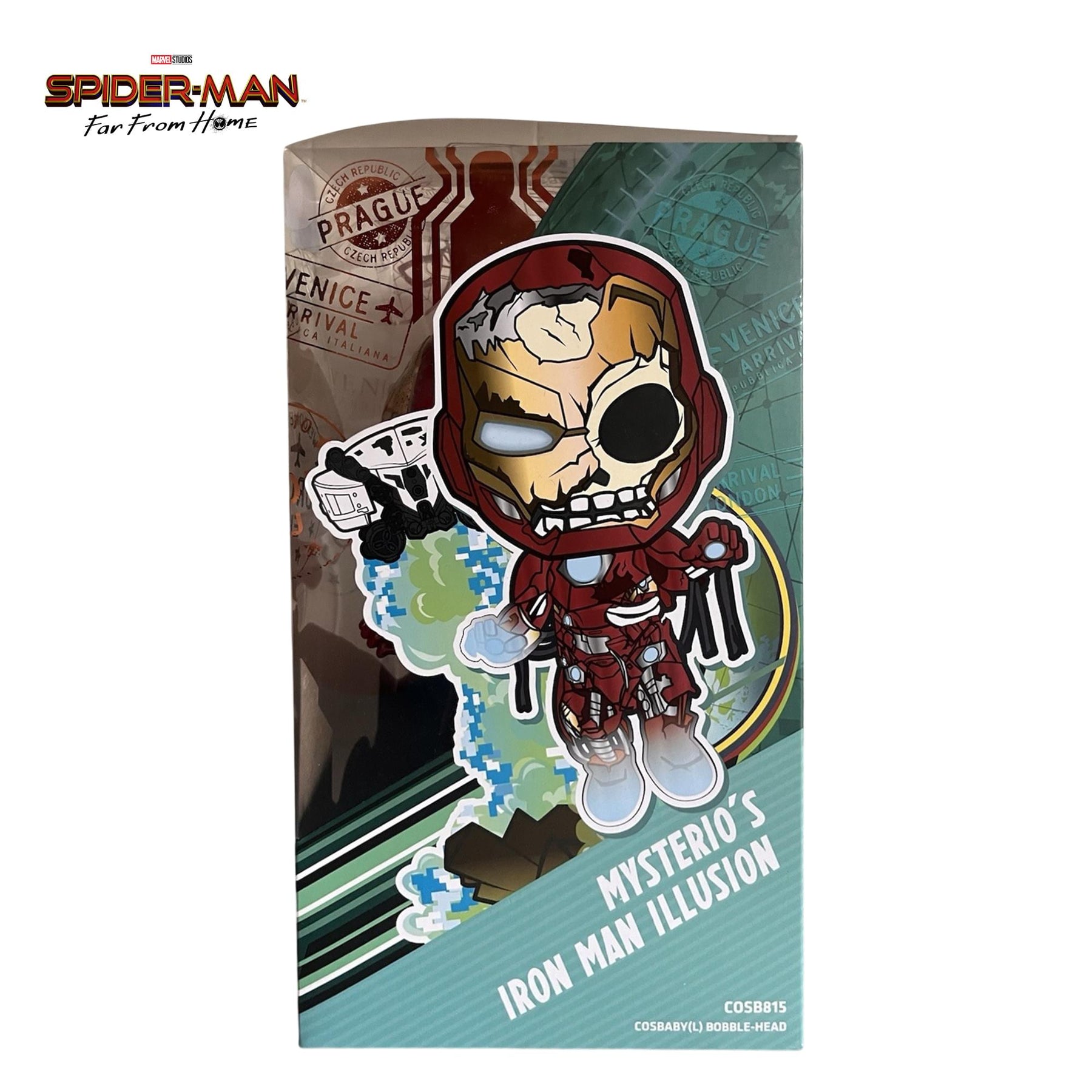 Marvel Studios Spider-Man: Far From Home Mysterio's Iron Man Illusion Cosbaby