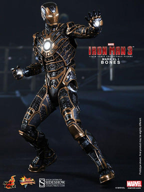 Iron Man 3 Hot Toys 1/6th Scale Action Figure Iron Man Mark 41 "Bones"
