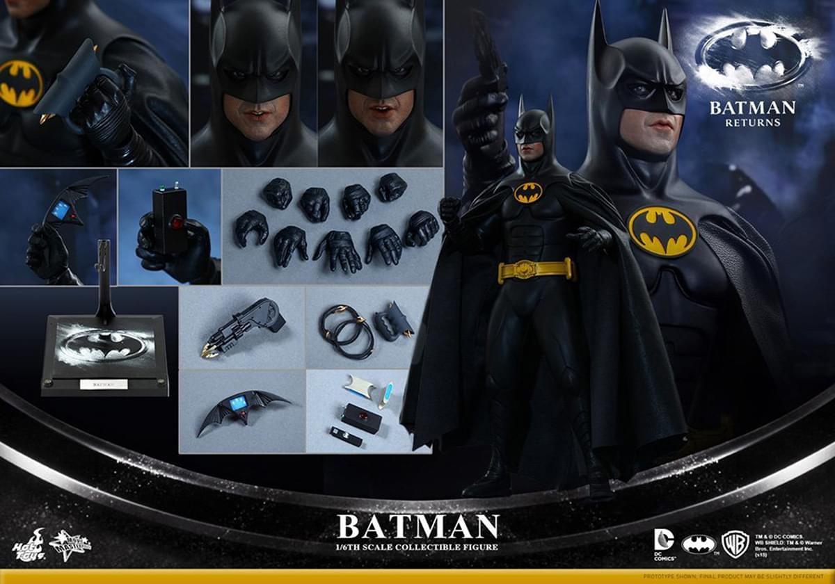 Batman Returns Hot Toys 1:6th Scale Collectible Figure: Batman