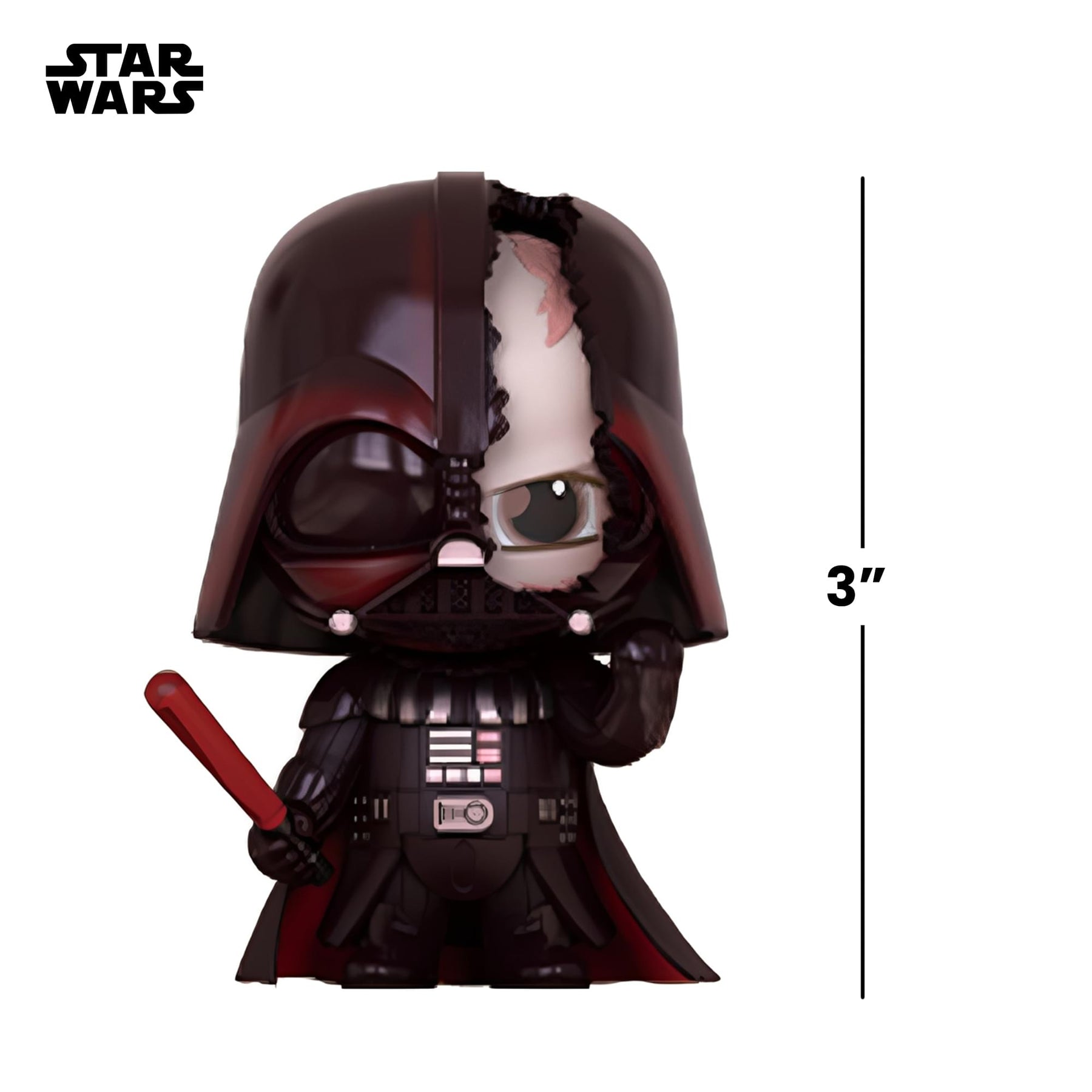 Star Wars Cosbi Bobble Head | Darth Vader (Battle Damaged) #24