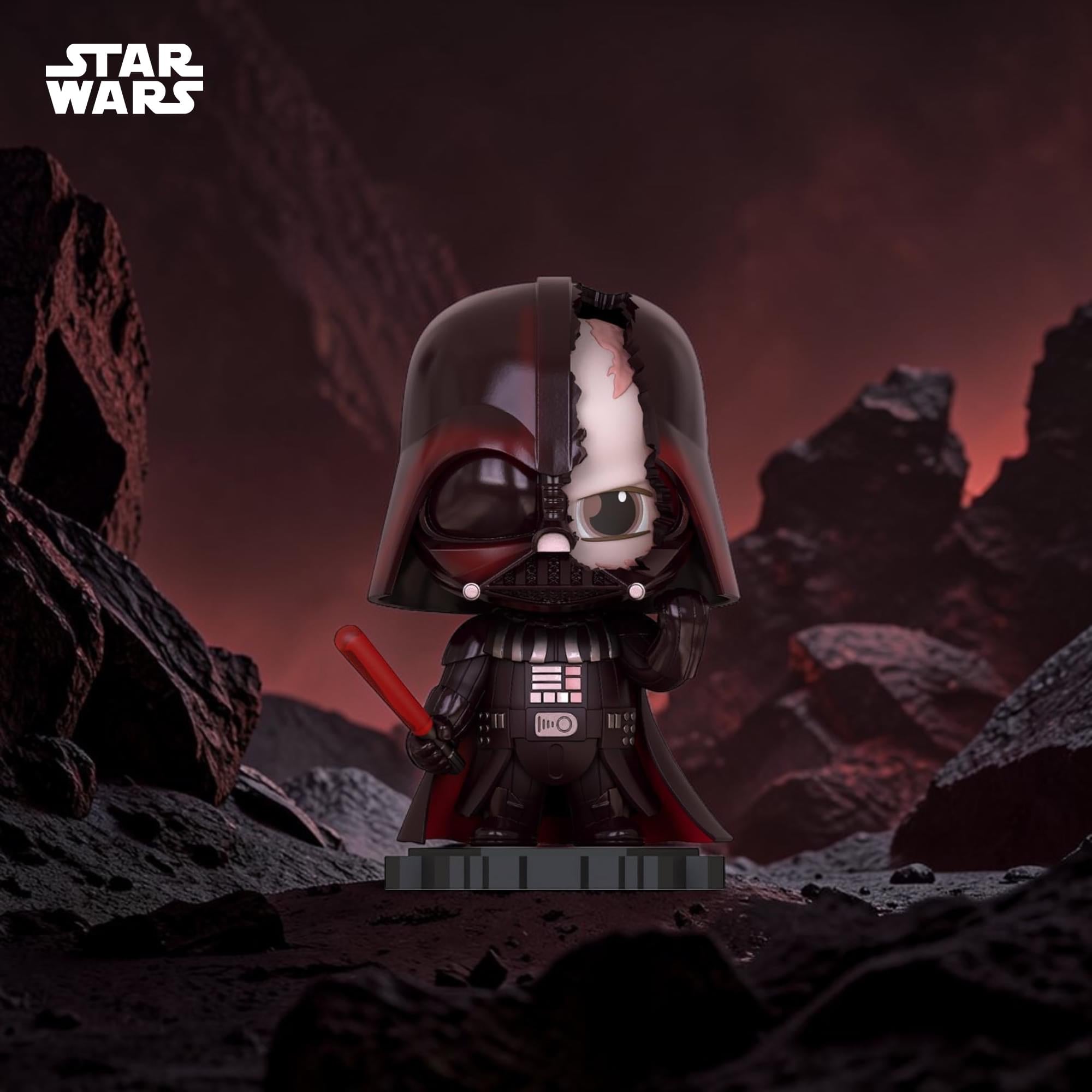 Star Wars Cosbi Bobble Head | Darth Vader (Battle Damaged) #24