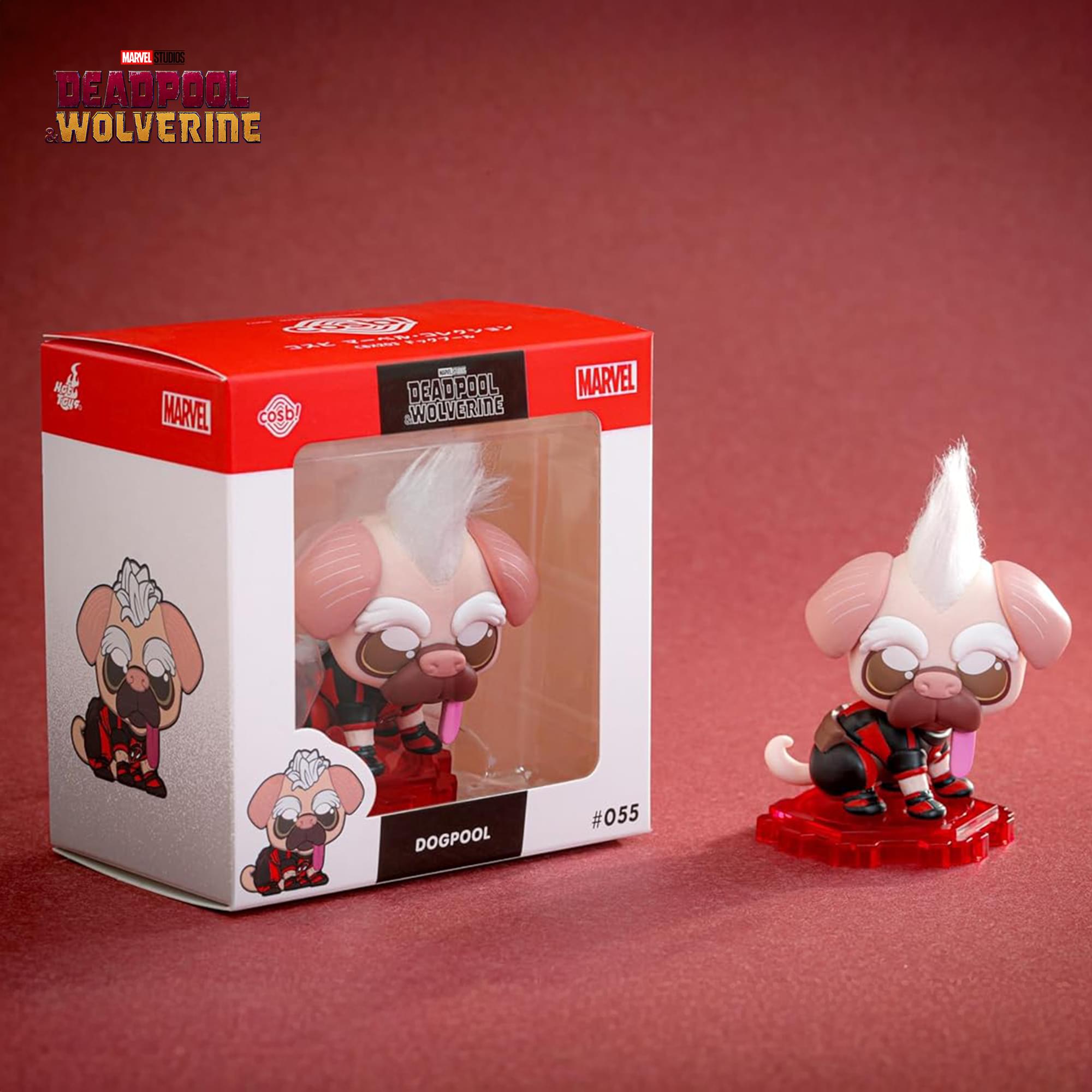 Marvel Deadpool & Wolverine Cosbi Bobble Head | Dogpool #55