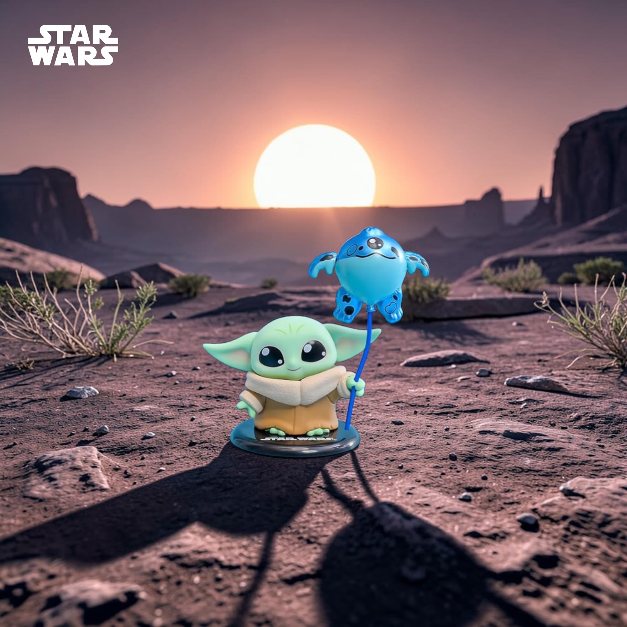 Star Wars Balloon Series Cosbi Bobble Head | Grogu #51