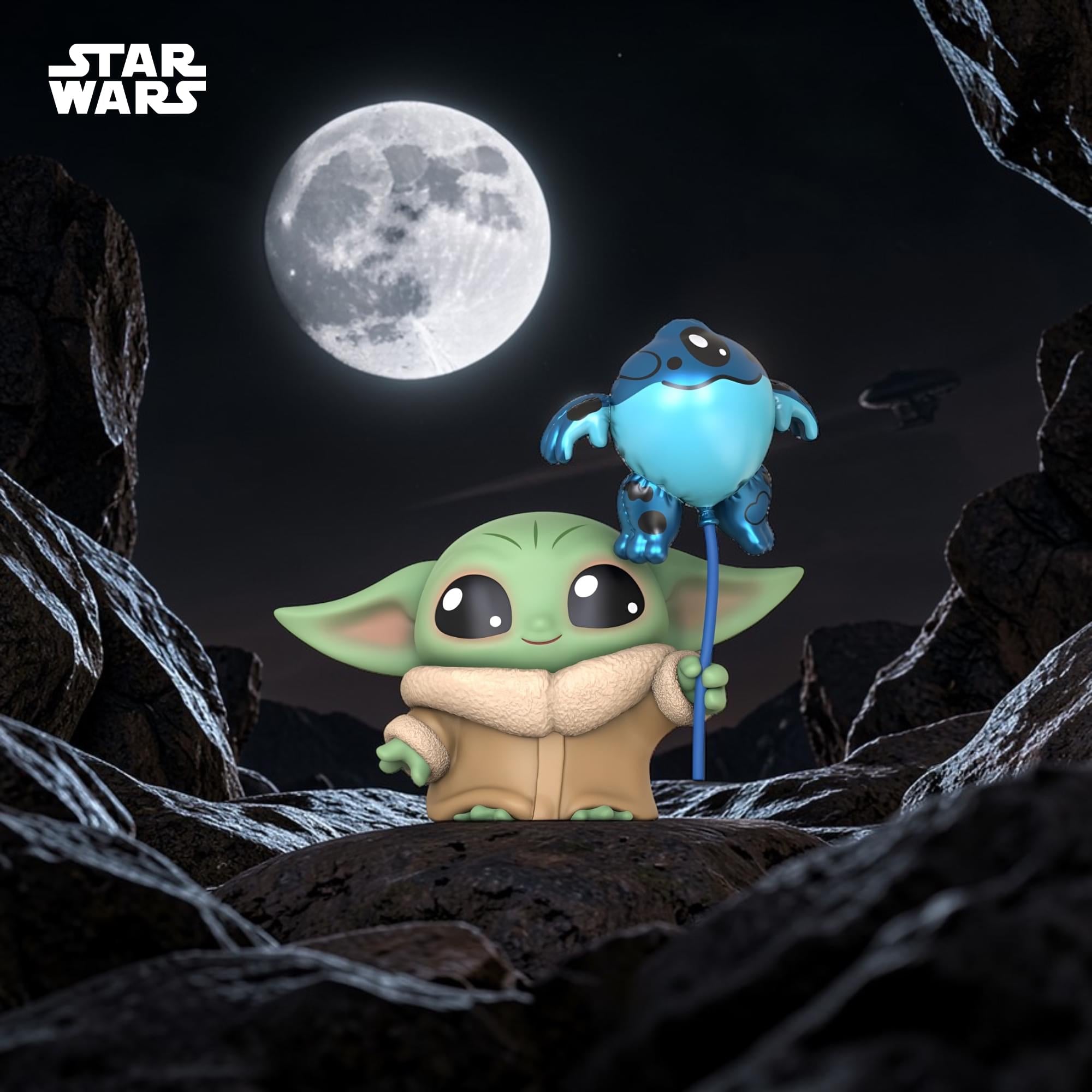 Star Wars Balloon Series Cosbi Bobble Head | Grogu #51