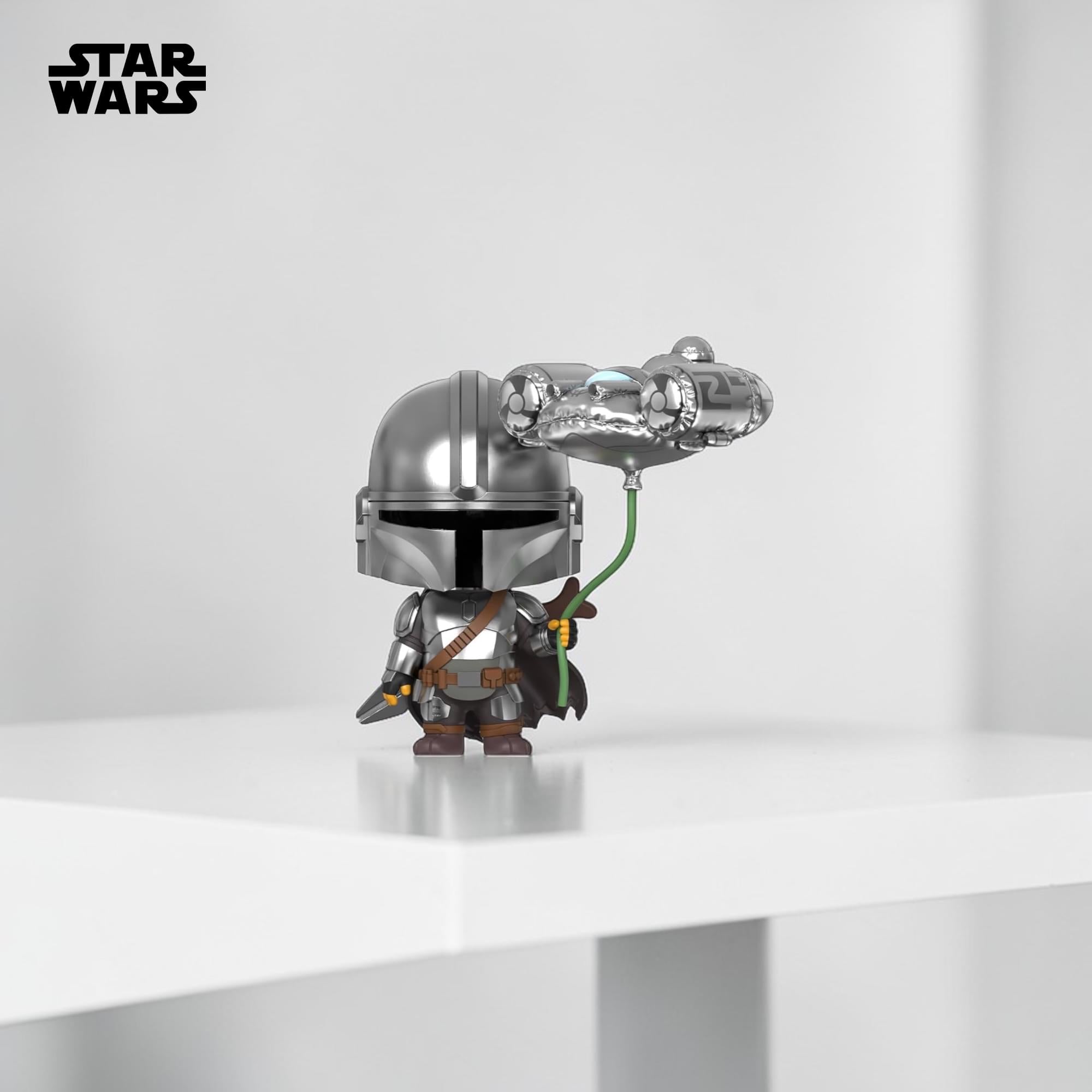 Star Wars Balloon Series Cosbi Bobble Head | The Mandalorian #52