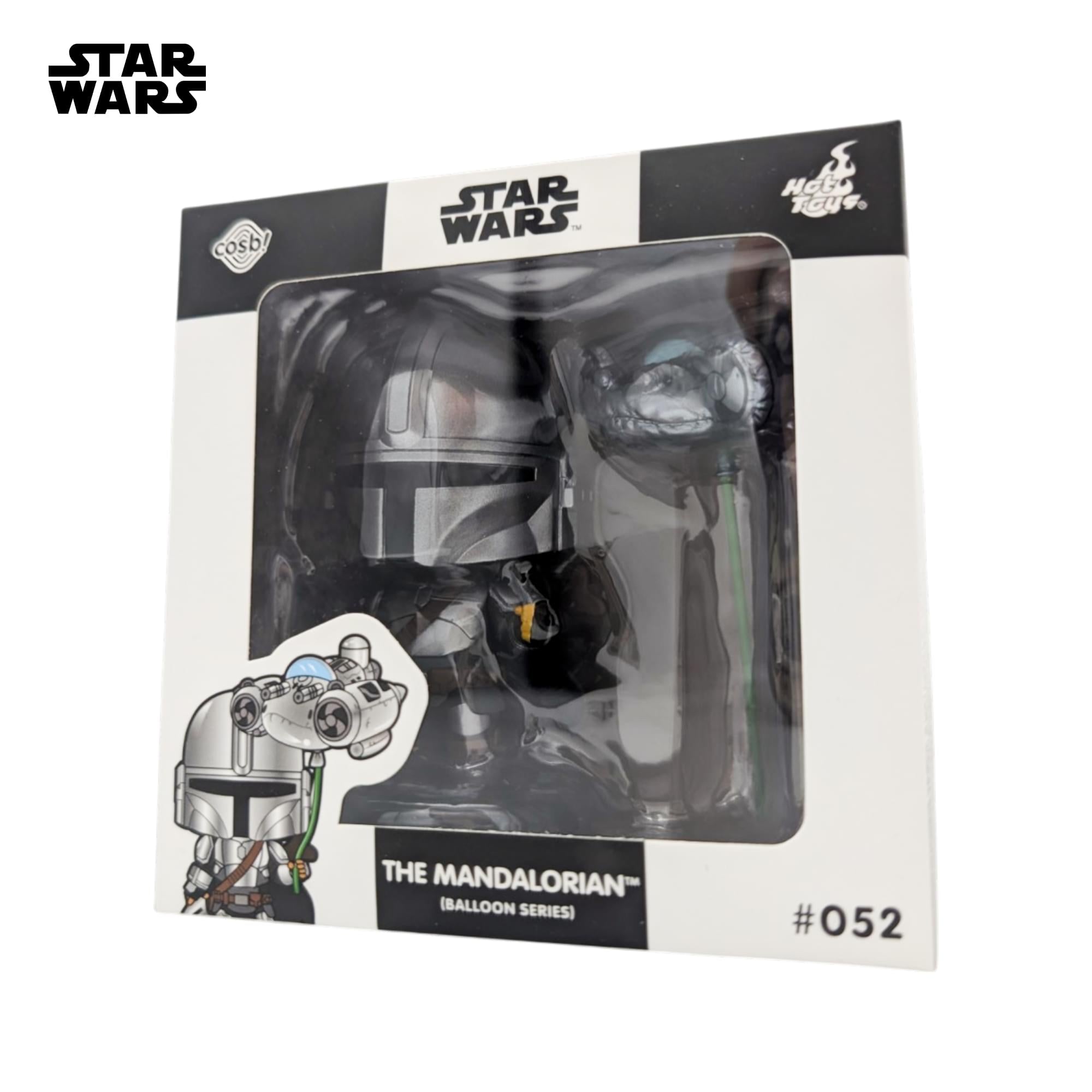 Star Wars Balloon Series Cosbi Bobble Head | The Mandalorian #52