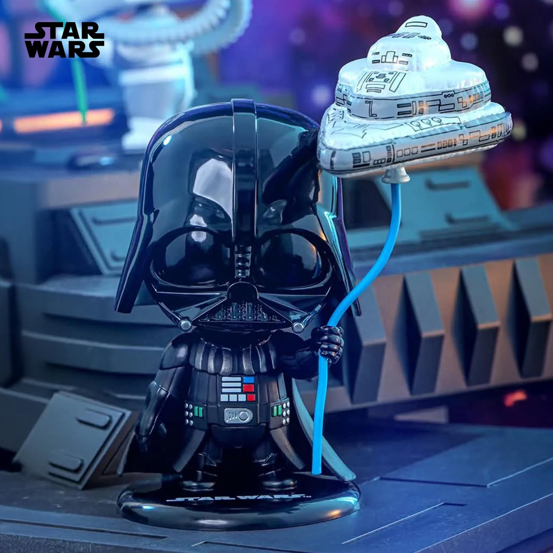 Star Wars Balloon Series Cosbi Bobble Head | Darth Vader #55