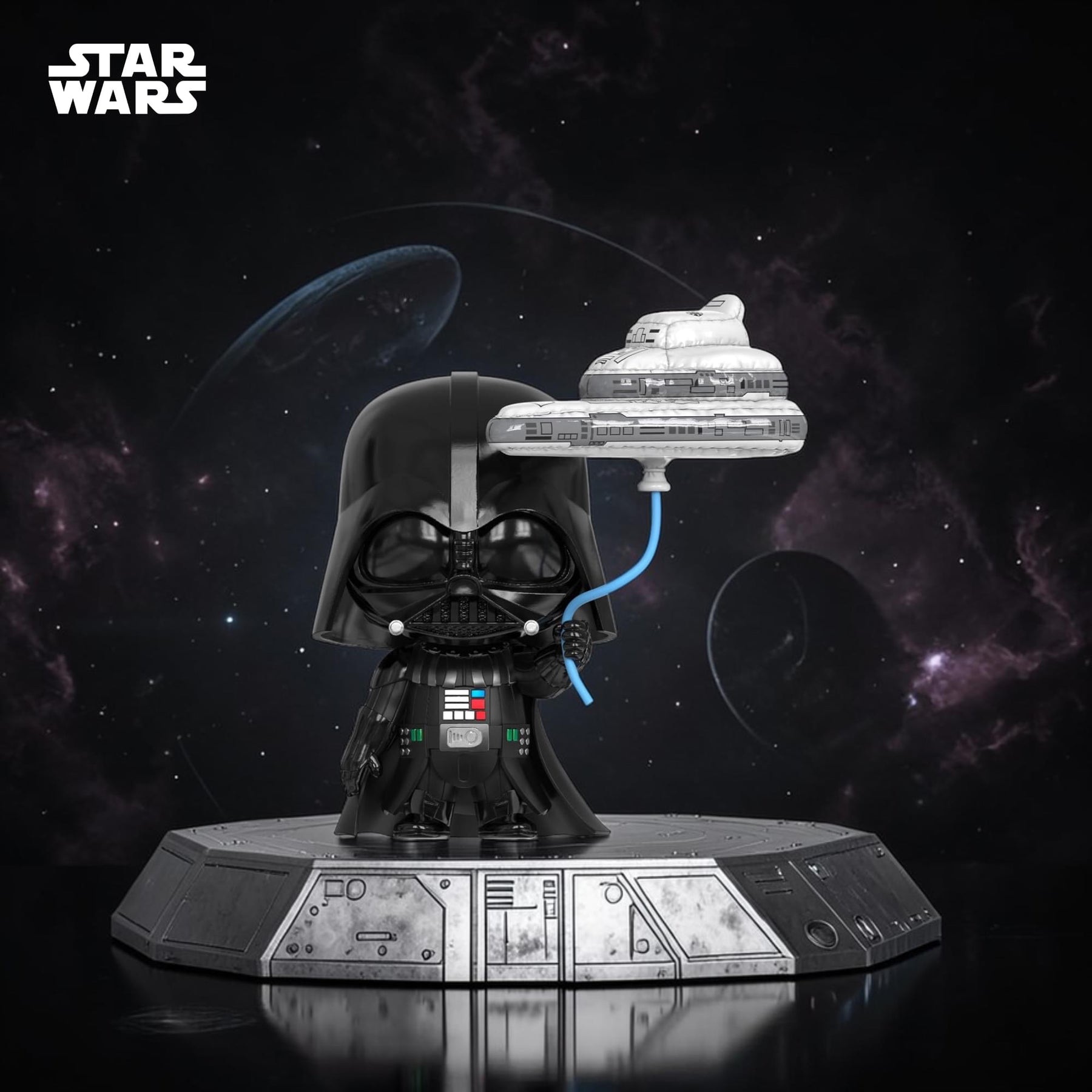 Star Wars Balloon Series Cosbi Bobble Head | Darth Vader #55