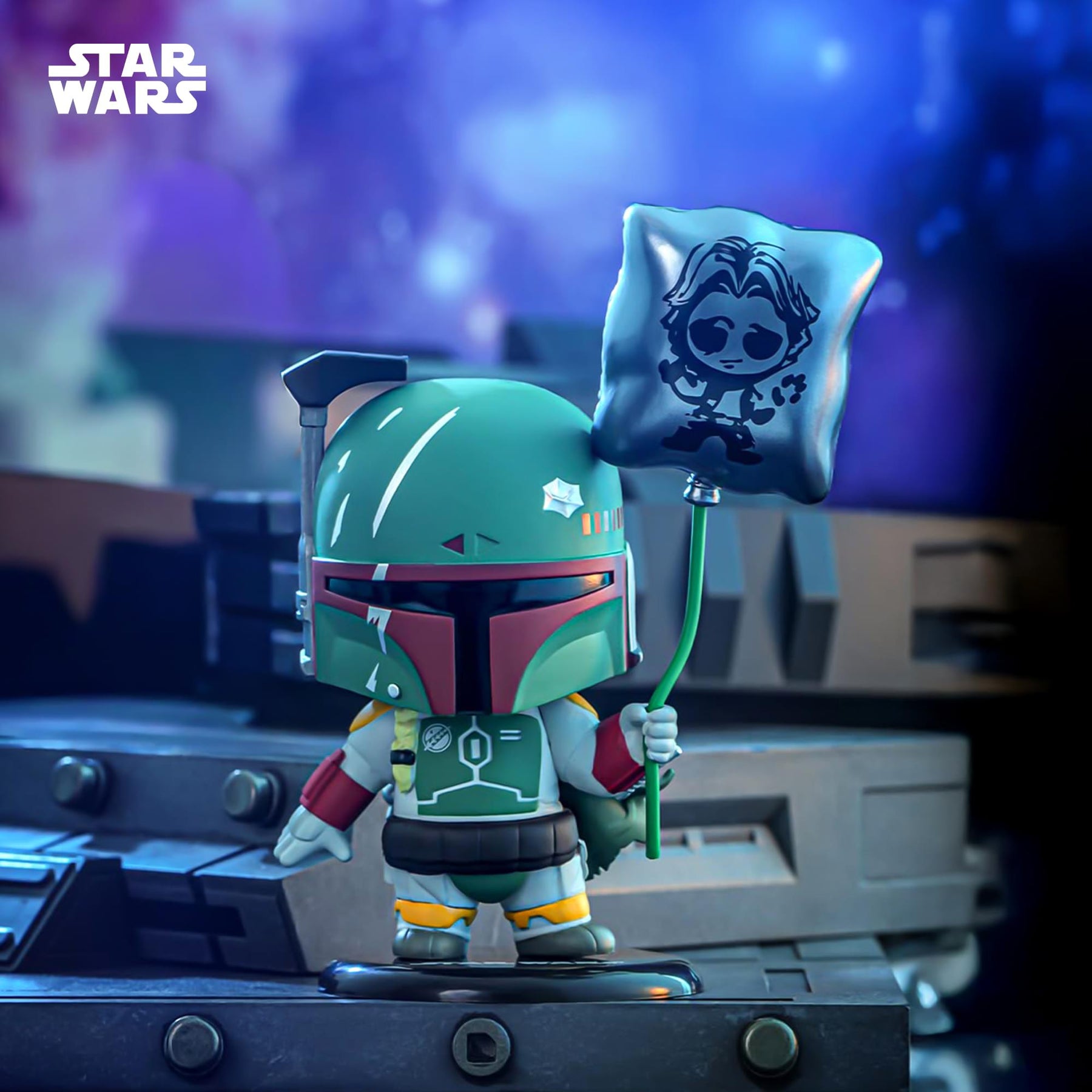 Star Wars Balloon Series Cosbi Bobble Head | Boba Fett #56