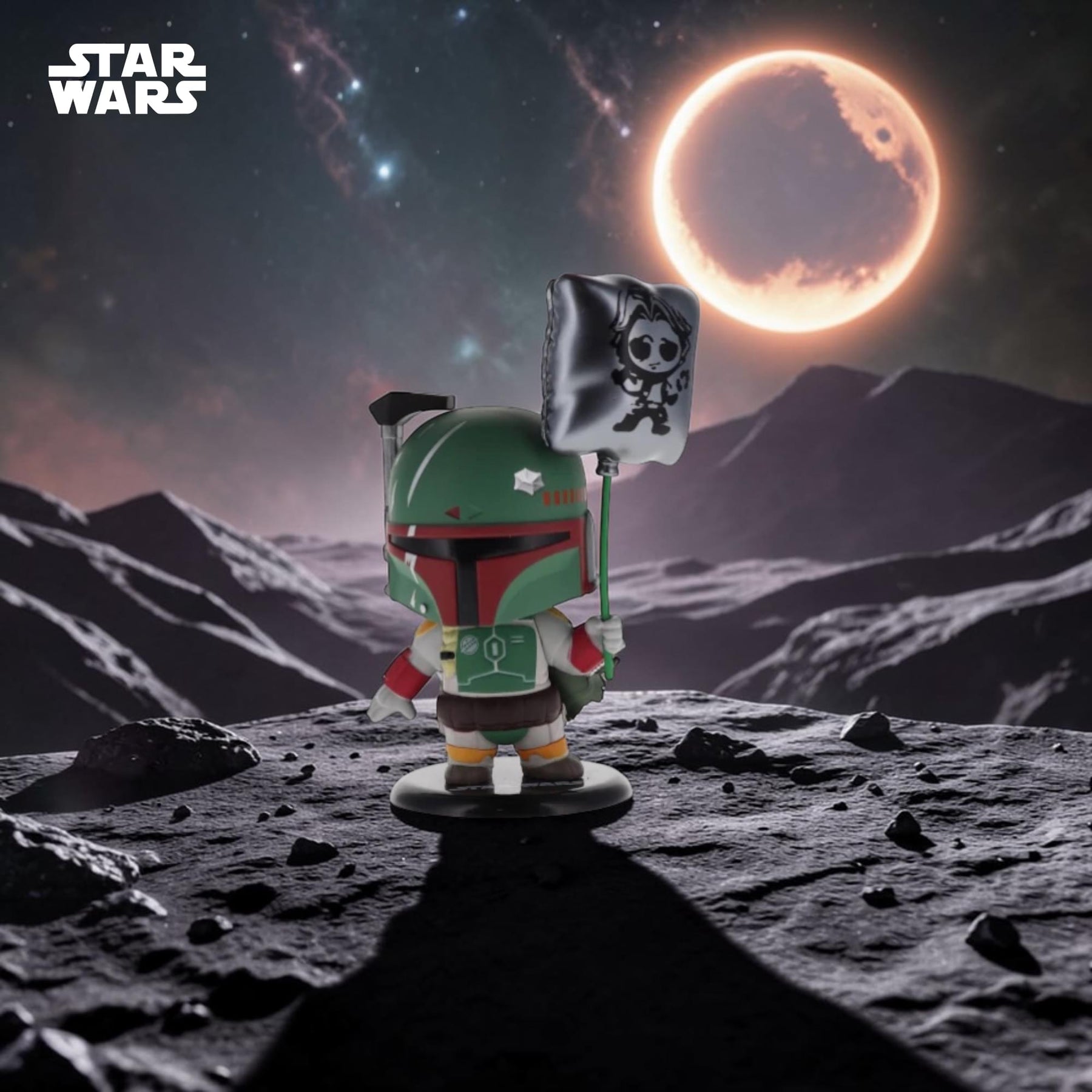 Star Wars Balloon Series Cosbi Bobble Head | Boba Fett #56