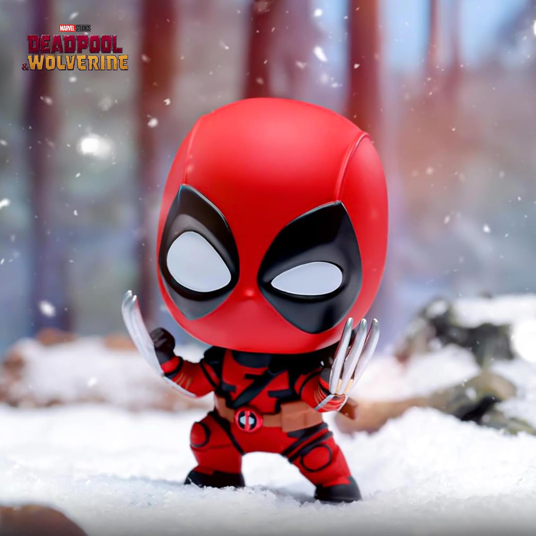 Marvel Deadpool & Wolverine Cosbi Bobble Head | Deadpool #71