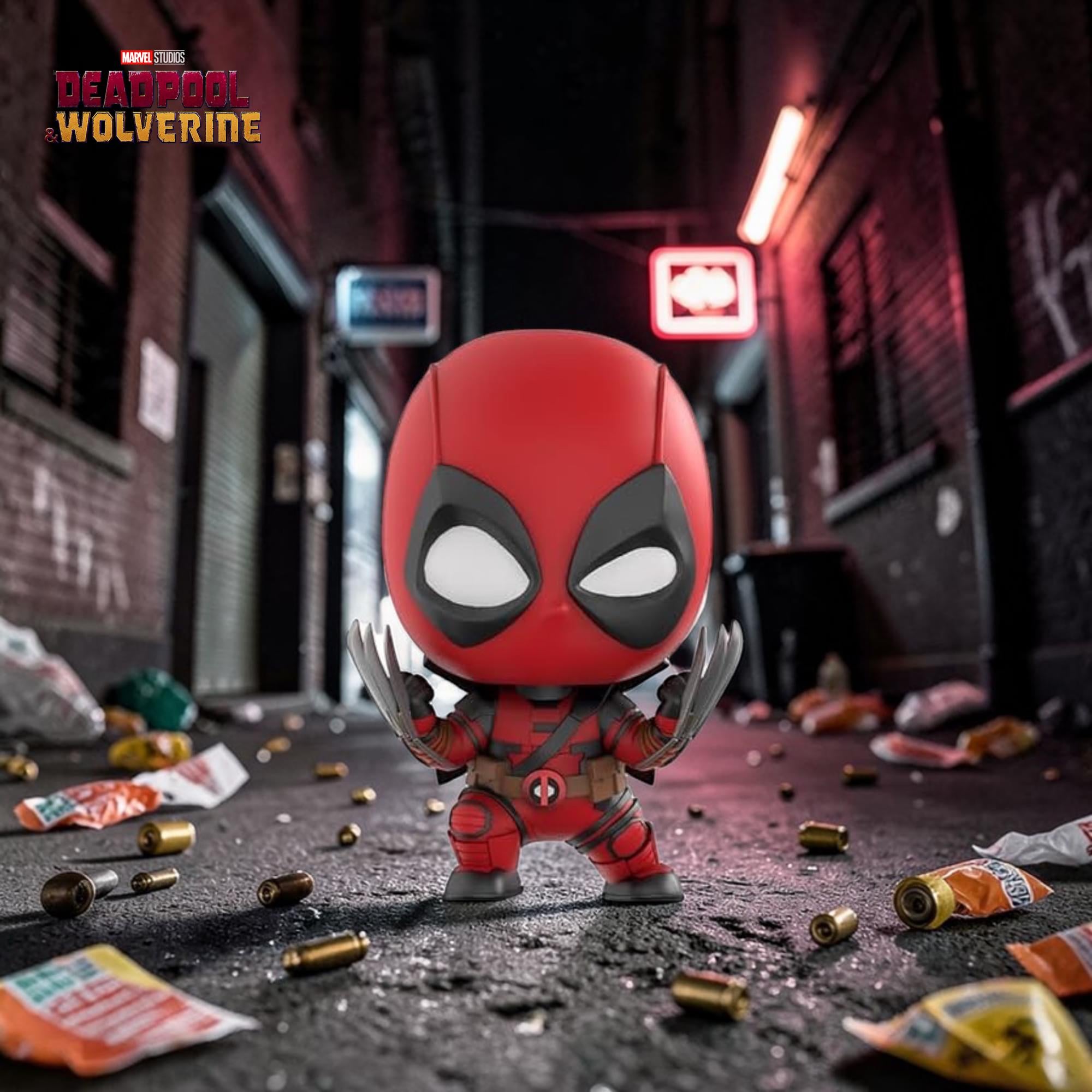 Marvel Deadpool & Wolverine Cosbi Bobble Head | Deadpool #71