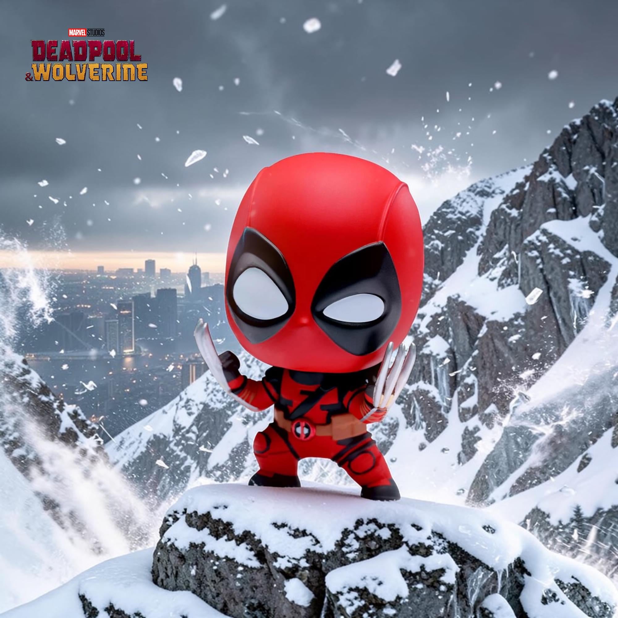 Marvel Deadpool & Wolverine Cosbi Bobble Head | Deadpool #71