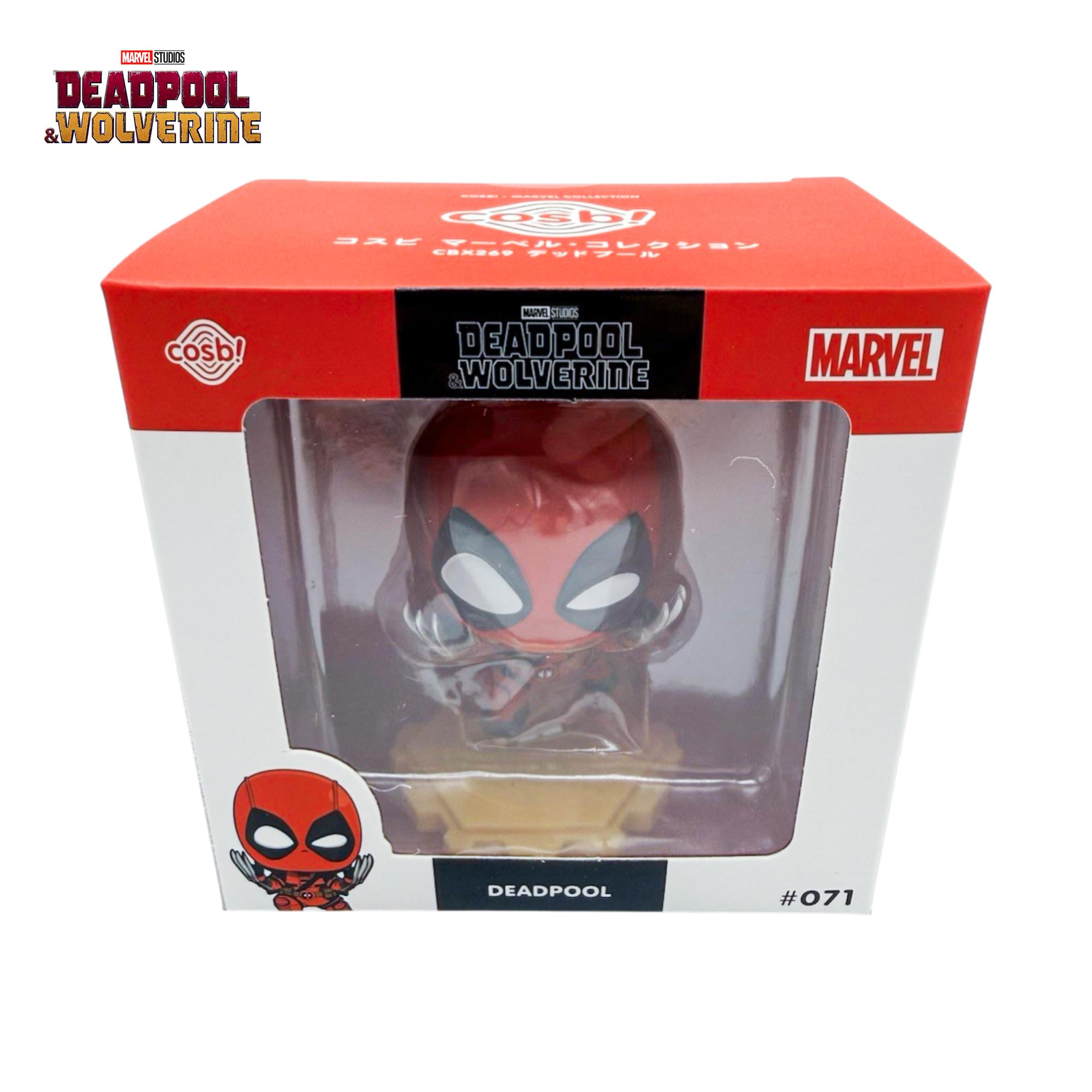 Marvel Deadpool & Wolverine Cosbi Bobble Head | Deadpool #71