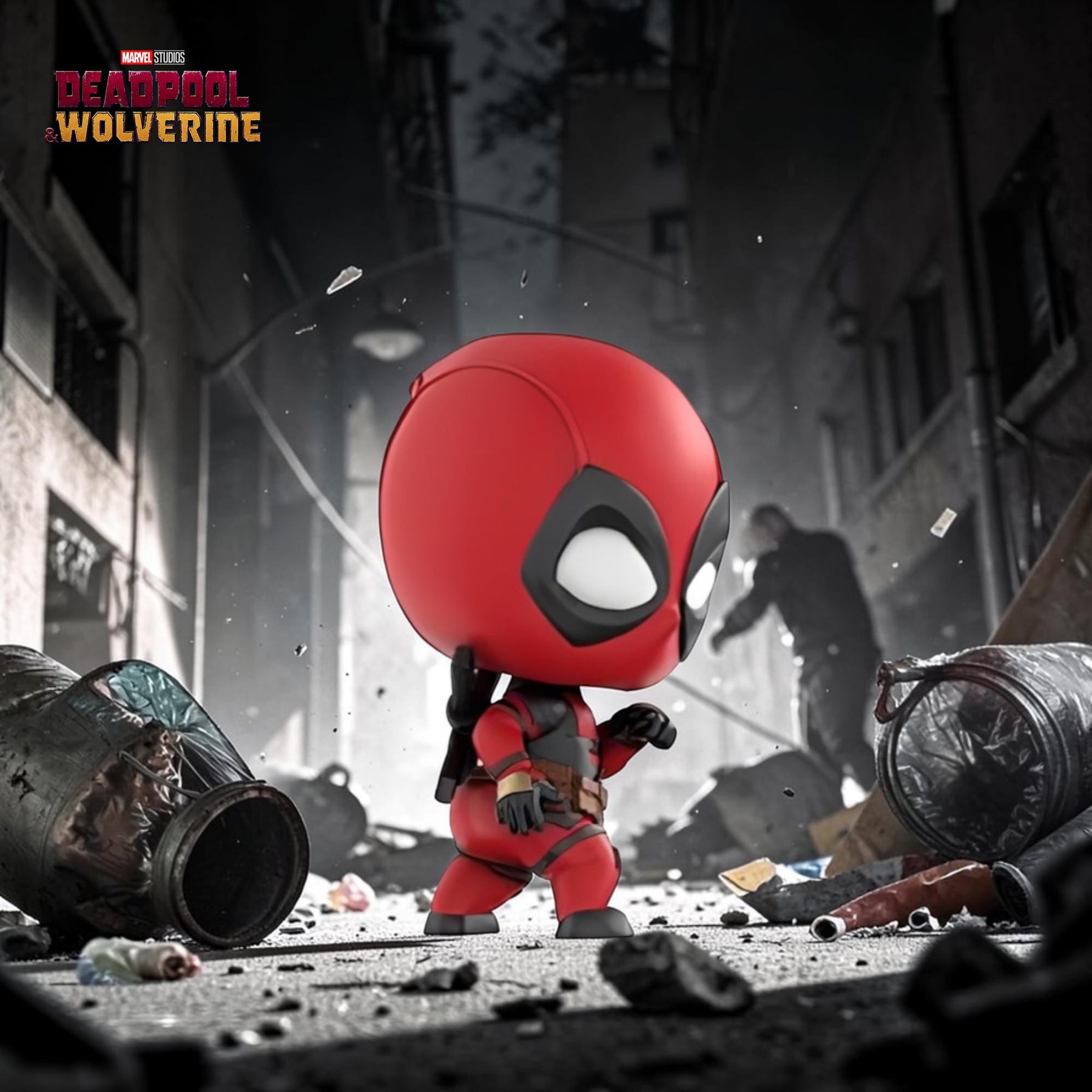 Marvel Deadpool & Wolverine Cosbi Bobble Head | Deadpool #72