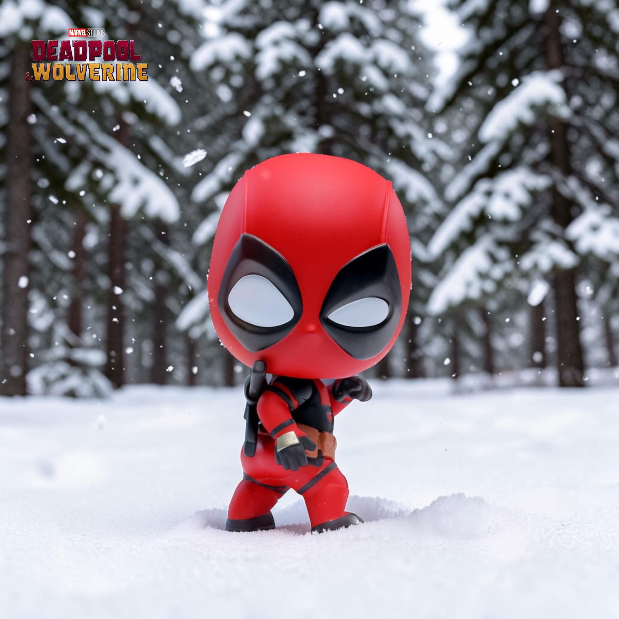 Marvel Deadpool & Wolverine Cosbi Bobble Head | Deadpool #72