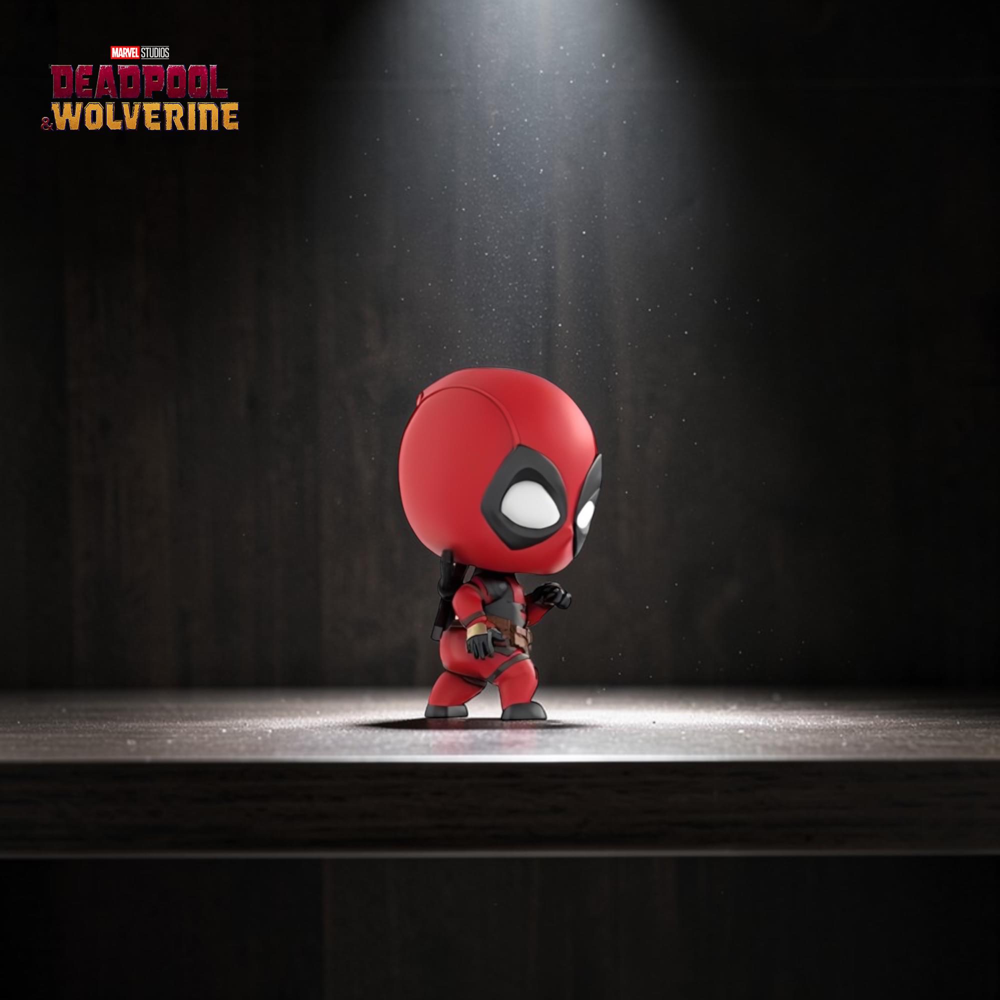 Marvel Deadpool & Wolverine Cosbi Bobble Head | Deadpool #72